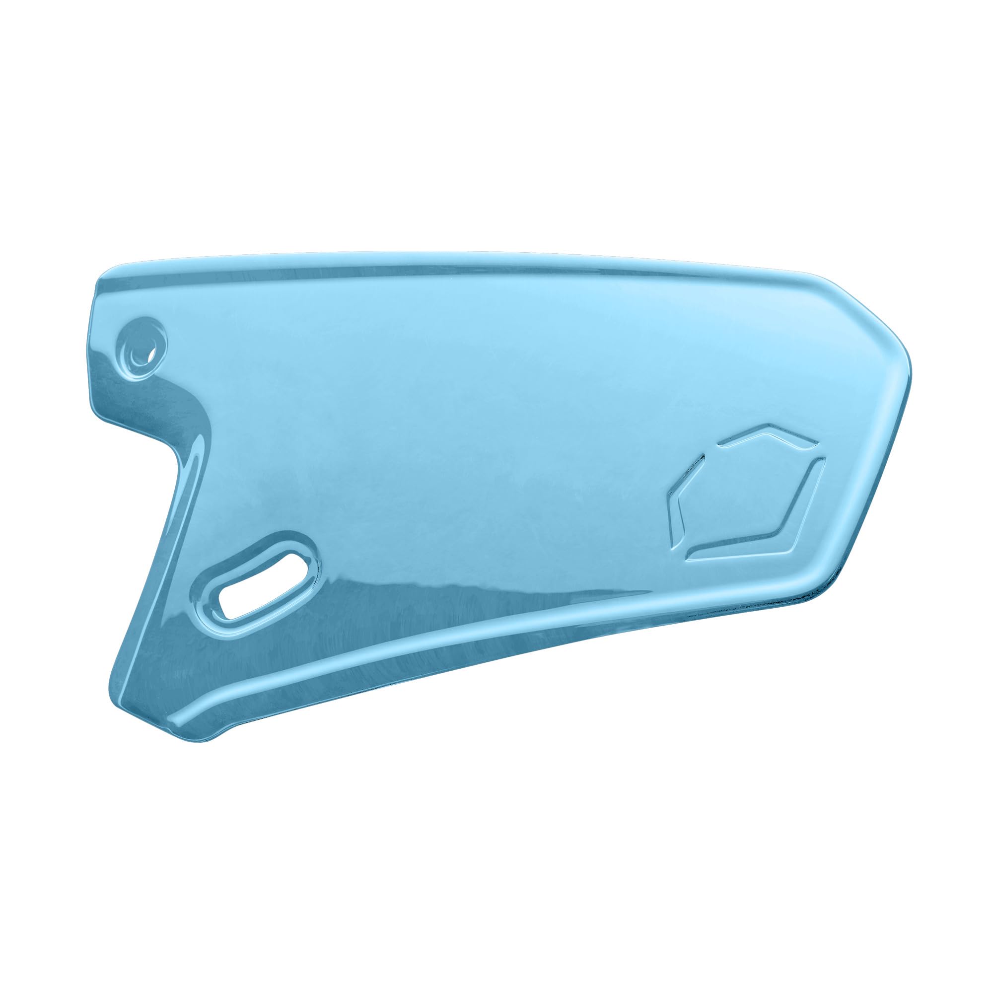Evoshield Xvt Batting Helmet Gloss Face Shield - Victory Blue, Left Hand Hitter