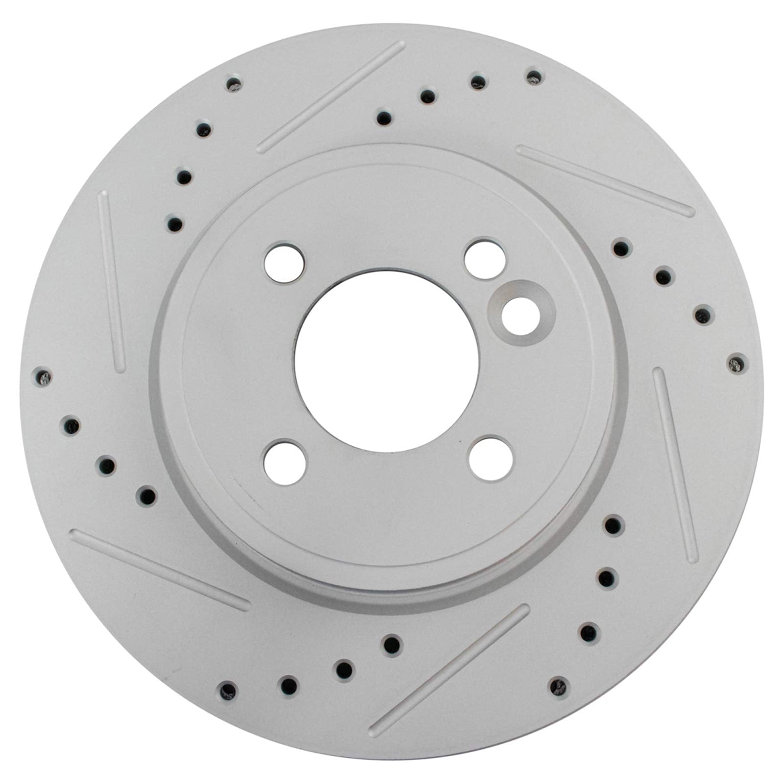 Trq Front Performance Brake Rotors Set Premium G-Coated Compatible With 2002-2006 Mini Cooper