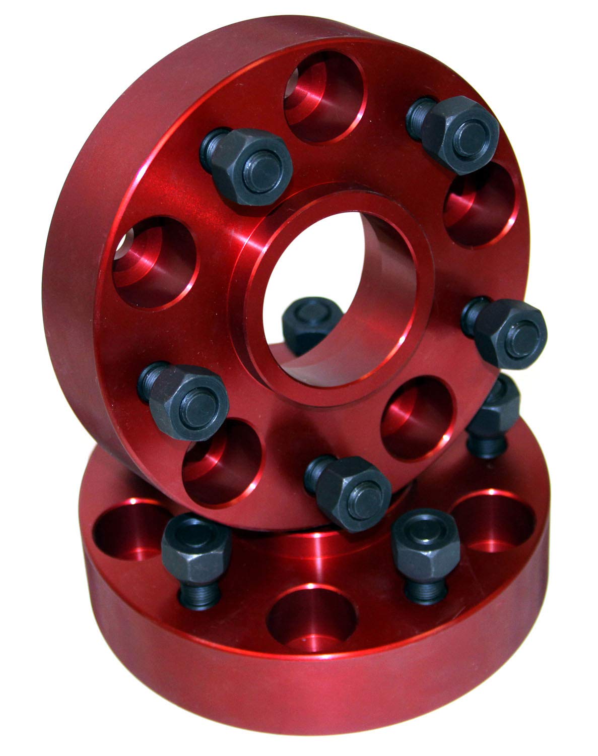 Alloy USA Wheel Spacer Kit for Jeep CJ/Scrambler | 1.25'' Spacer, 5 x 5.5'' Bolt Pattern, Aluminum | 11302 | Fits 1959-1986 Jeep