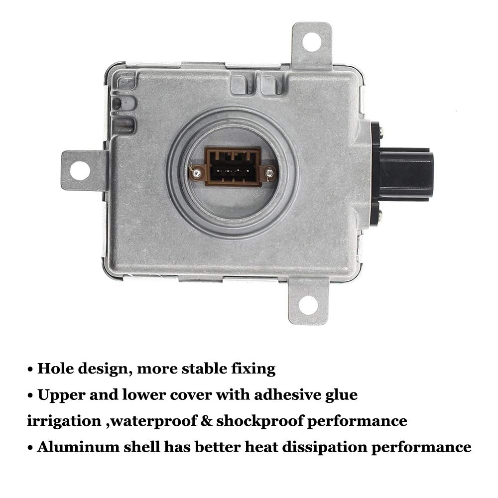 W3T19371 Xenon Headlight Ballast with Igniter and D2S Bulb for 2006-2014 Acura 2004-2014 Honda 2007-2014 Mazda 2007-2012 Mitsubi