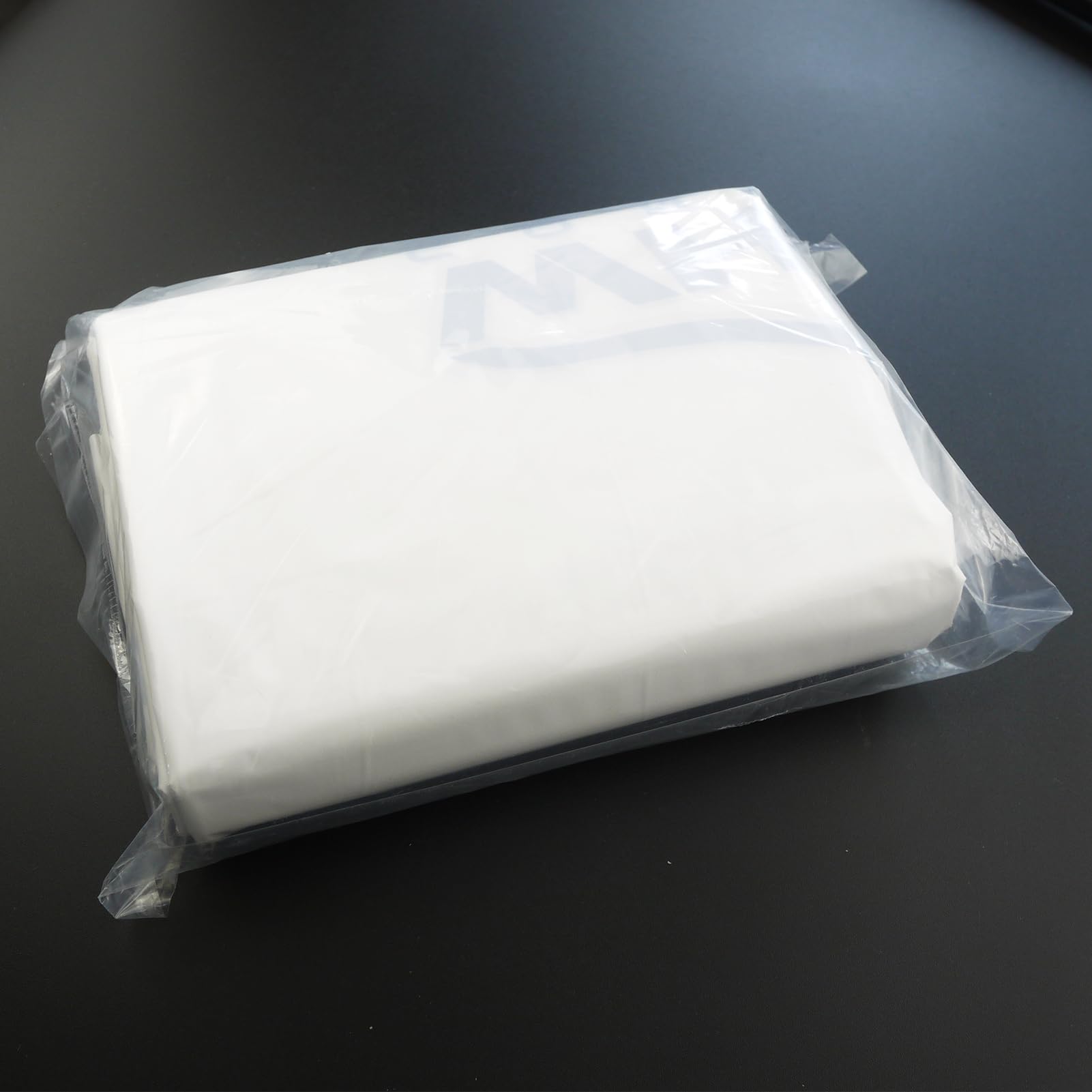 WHEEL CONNECT Tire Storage Bags, Large 38"x42"H, LDPE Plastic, White, Pack of 8