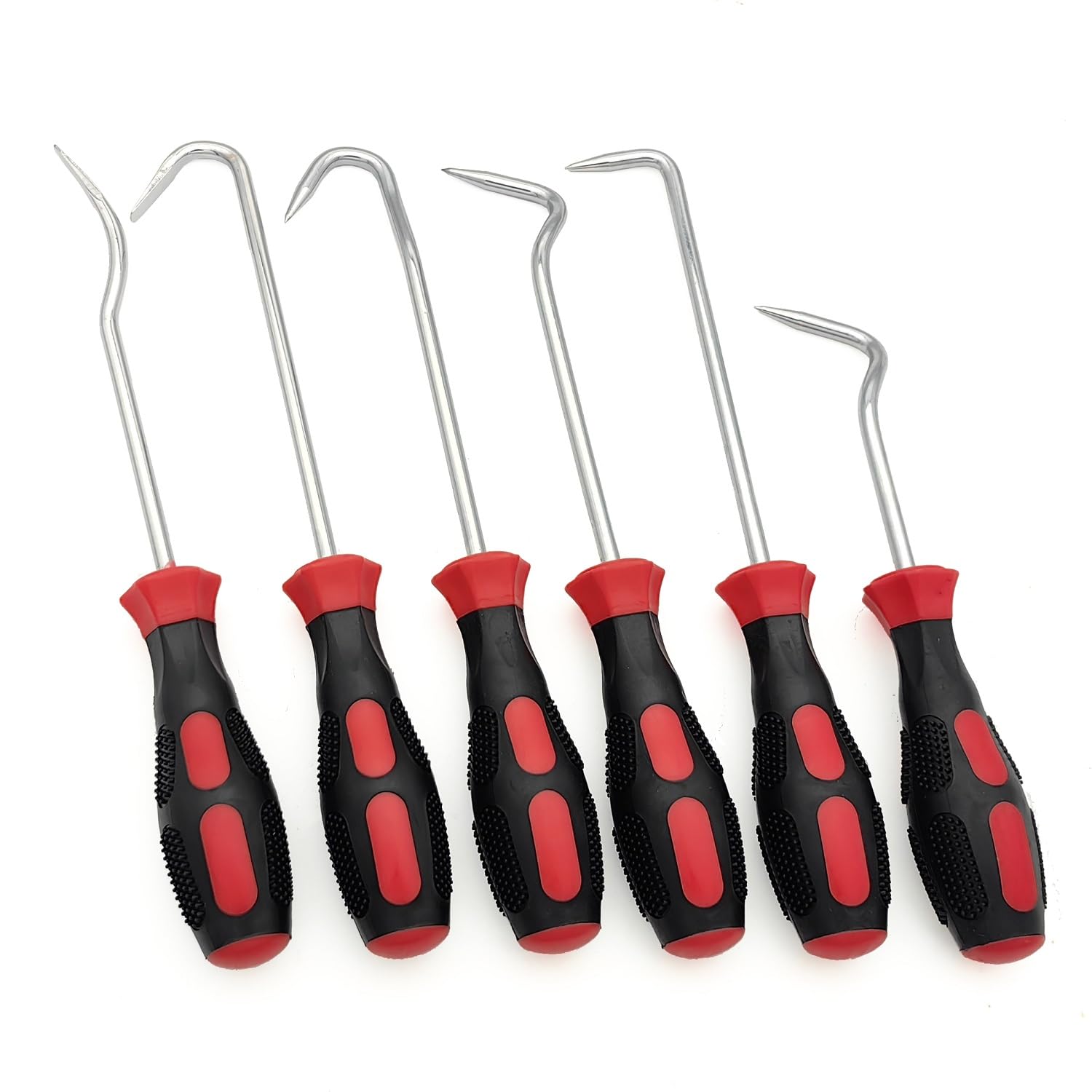 Vastools Hose Removal Hook Pick Set Pack Of 6, 10'' Hose Hook, Spoon, 8'' Remover, Puller Tool For Radiator Hoses