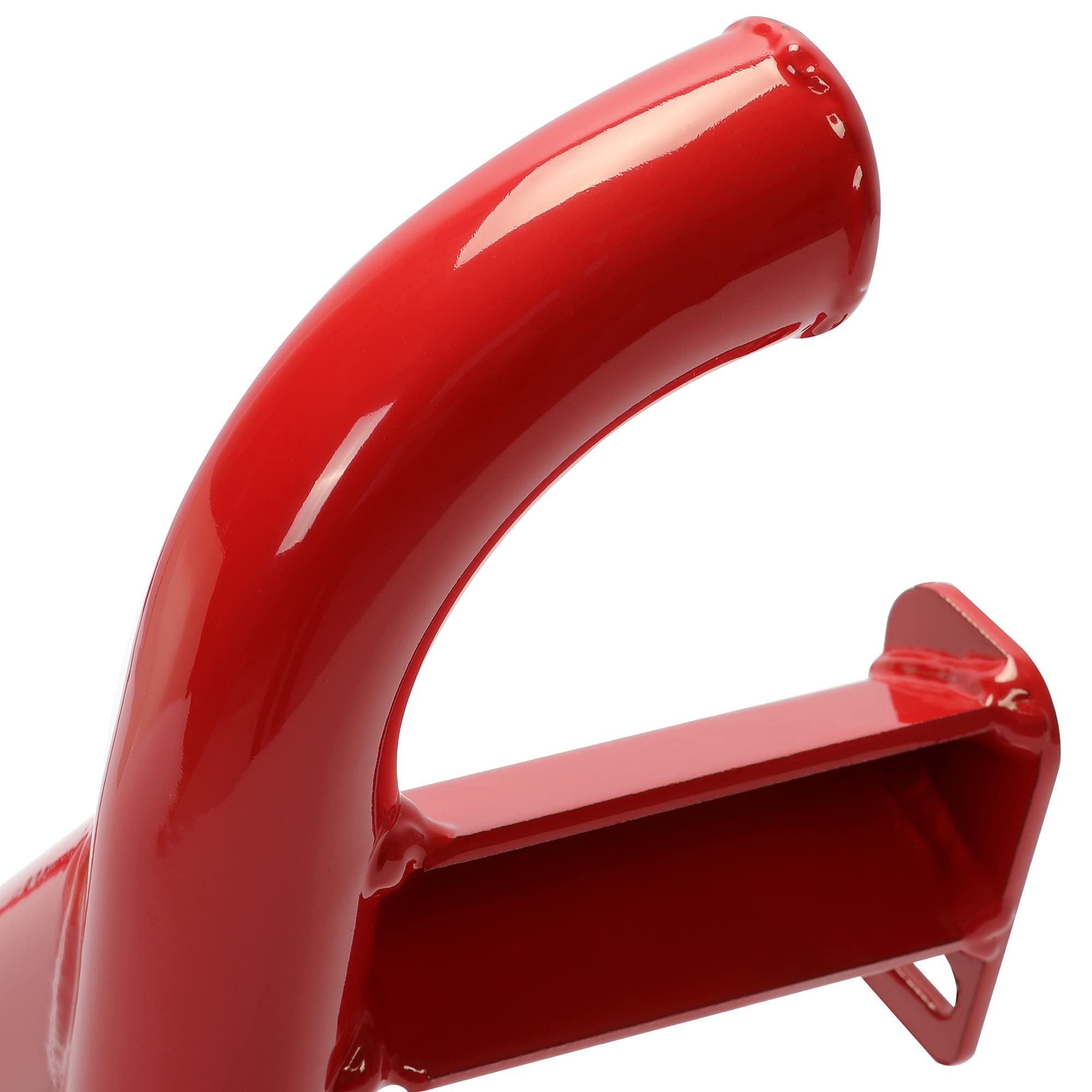 ECOTRIC Red Nerf Bars Rock Sliders for 2014-2023 Polaris RZR XP 1000/Turbo, 2 Seater, Alloy Steel, Left & Right Side Steps