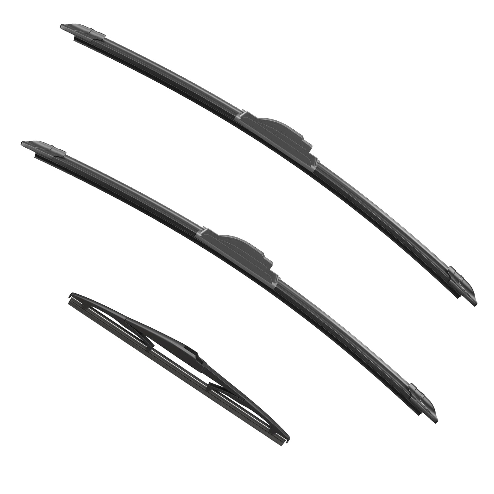 Anikluim 18''+18'' Wiper Blades With 14'' Rear Wiper Blade Set Replacement For 2006-2010 Commander Windshield Wipers Original Fa