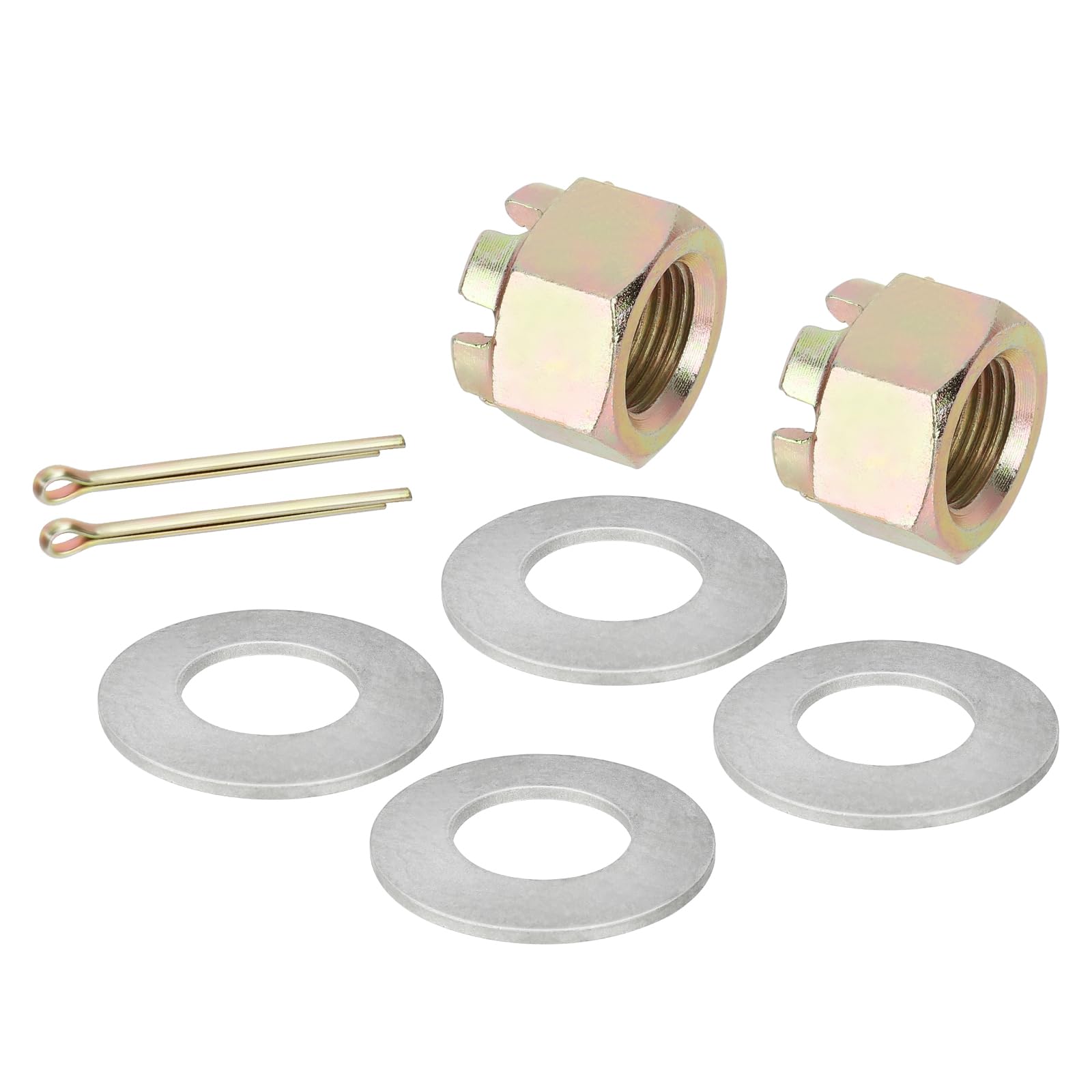 Front Axle Nuts Washer Kit For Polaris Rzr 1000 900 570 Turbo Rs1 Ranger 1000 900 Diesel General 1000 Sportsman 300 400 Ace 570