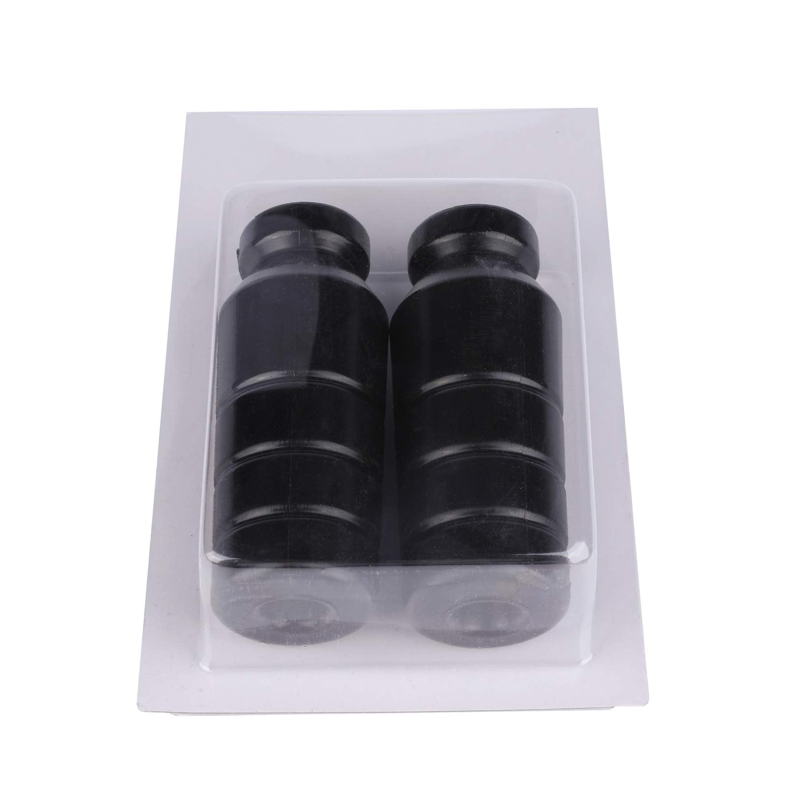 AZUMKA Fits for Jeep XJ Cherokee front 2'' extended 5'' tall polyurethane bump stop 1.57'' diameter 2 per set, fits 1997 to 2001