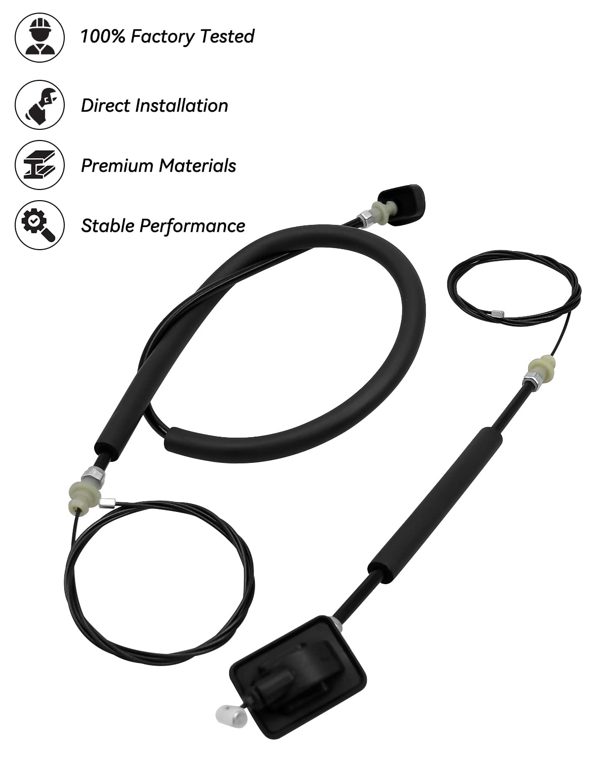 Tavaski Power Sliding Door Cable Kit for Honda Odyssey 2011-2020, Model Replace 72546-TK8-A01, Left/Right Side, W/O Motor