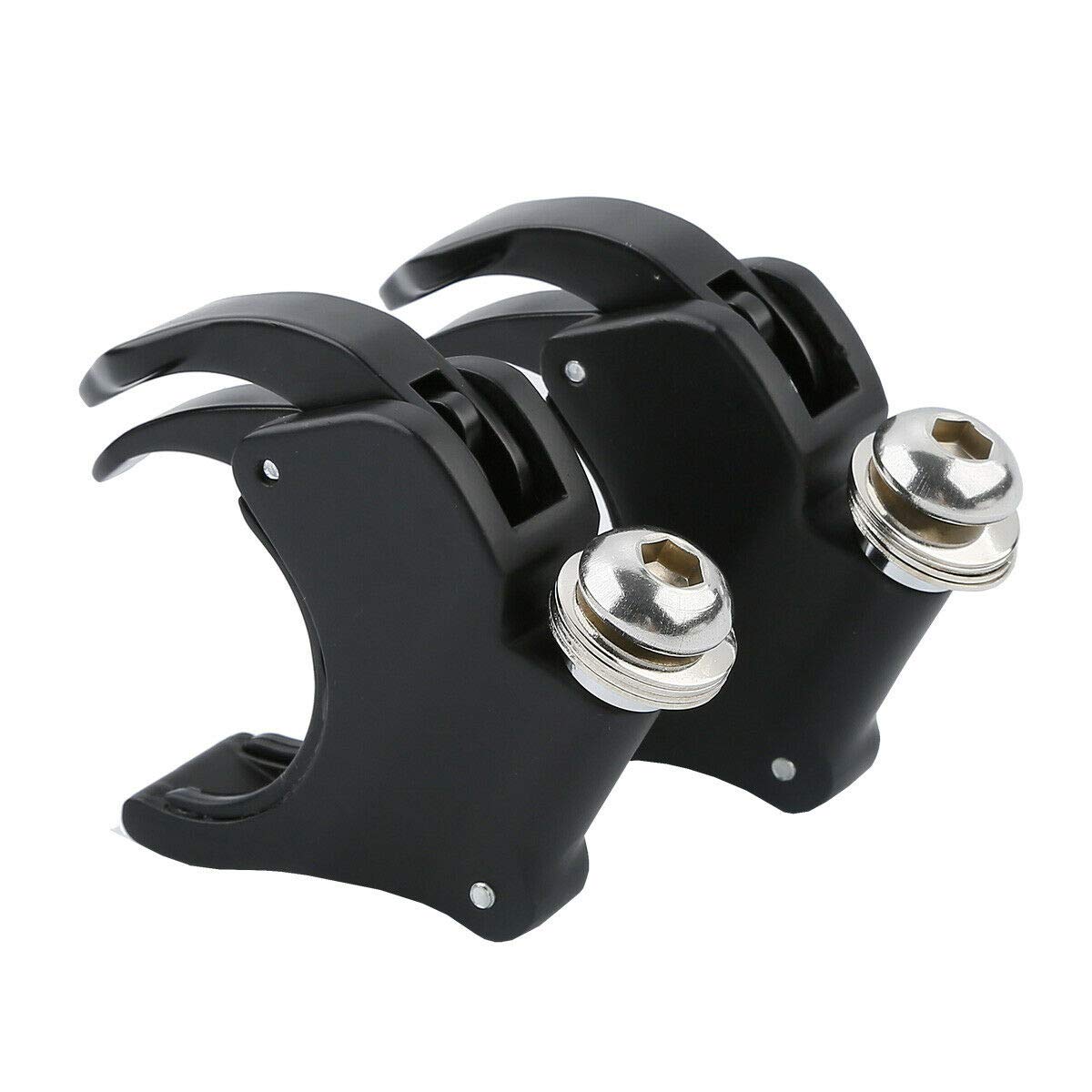 TCMT 2 Pairs 49mm Detachable Windshield Clamps Fits For Harley 2002-2010 VRSCA VRSCAW, 2004-2005 VRSCB, 2007 VRSCX, 2016-later X