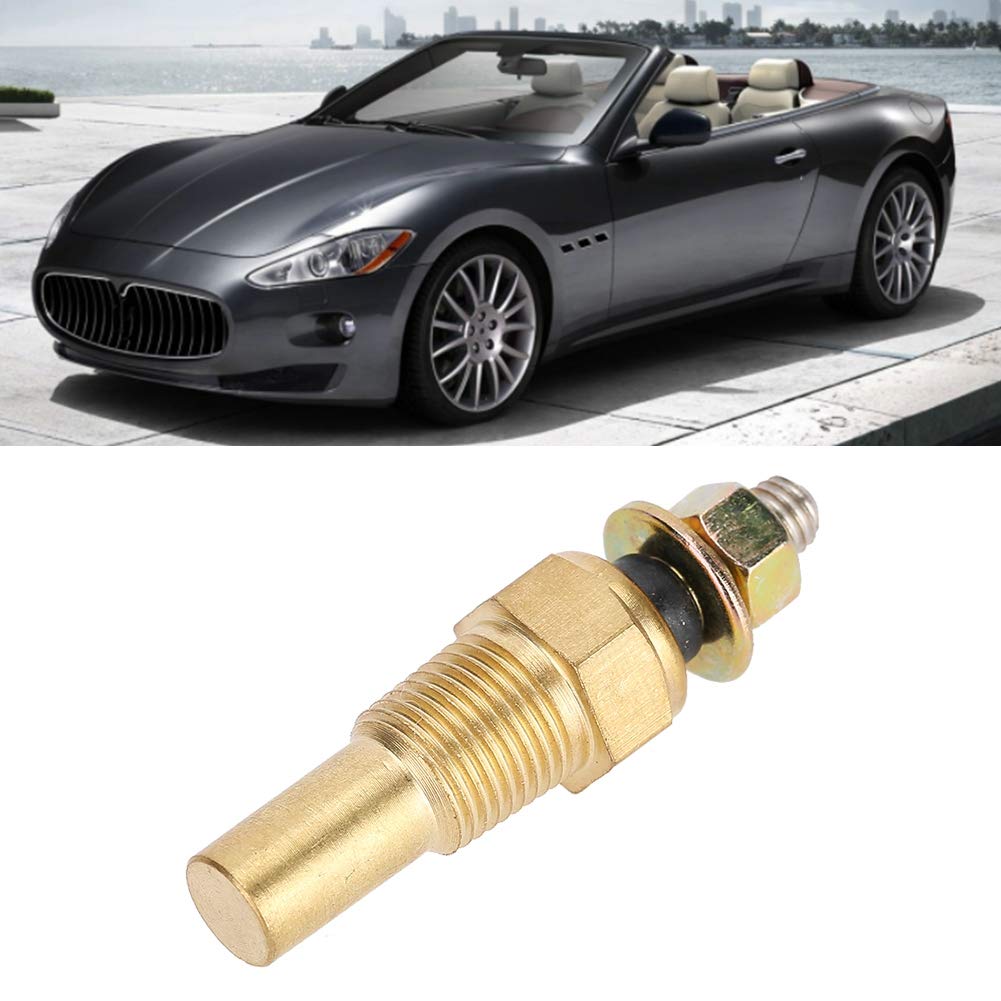 Coolant Temperature Sensor, Water/Oil Temp Temperature 1/8 Npt Electrical Sender Transmitter Sending Unit Temp Sensor