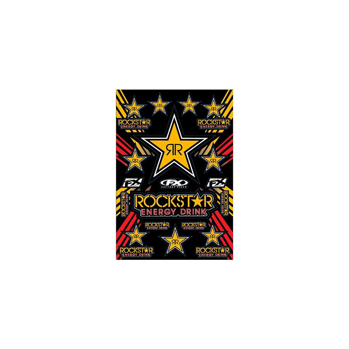Factory Effex Rockstar Mylar Sticker KIT