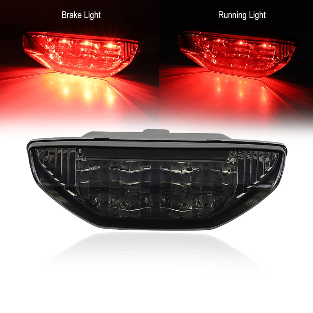 Cavauu Atv Motorcycle Led Tail Light Waterproof Honda Trx Led Brake Lamp Replaces# 33700-Hn1-A71 Compatible With Honda Trx 250 3