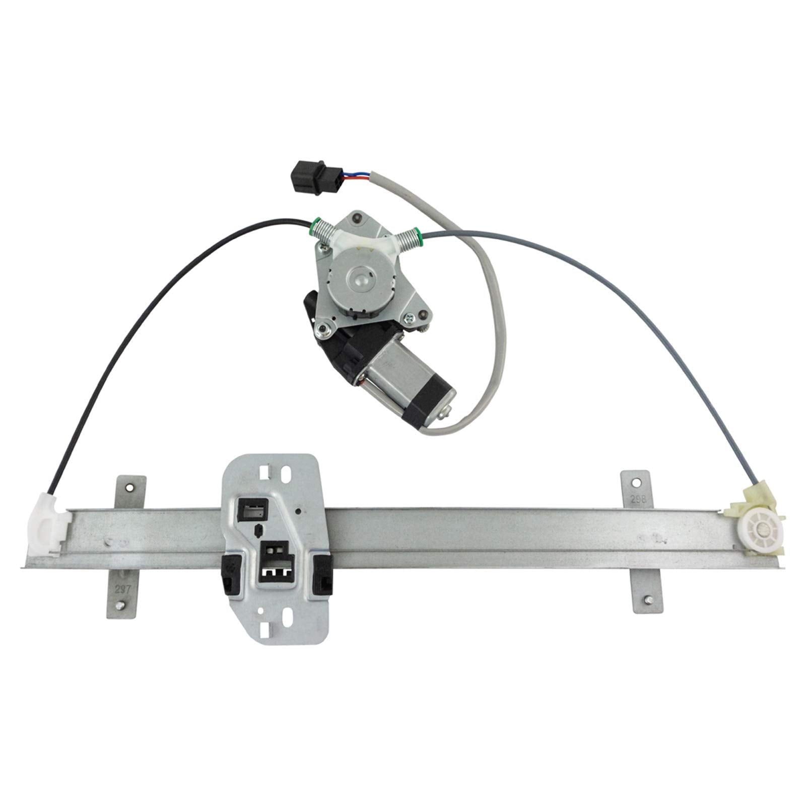 TRQ Rear Left Power Window Regulator & Motor Assembly for 2006-2014 Honda Ridgeline, Model WRA07933