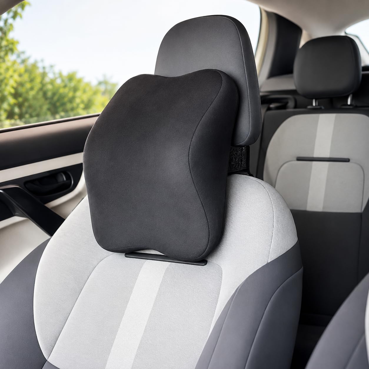New Marvels Car Neck Support Pillow for Driving, Memory Foam Headrest Cushion, Ergonomic Cervical Support for Cars, SUVs, Soft B