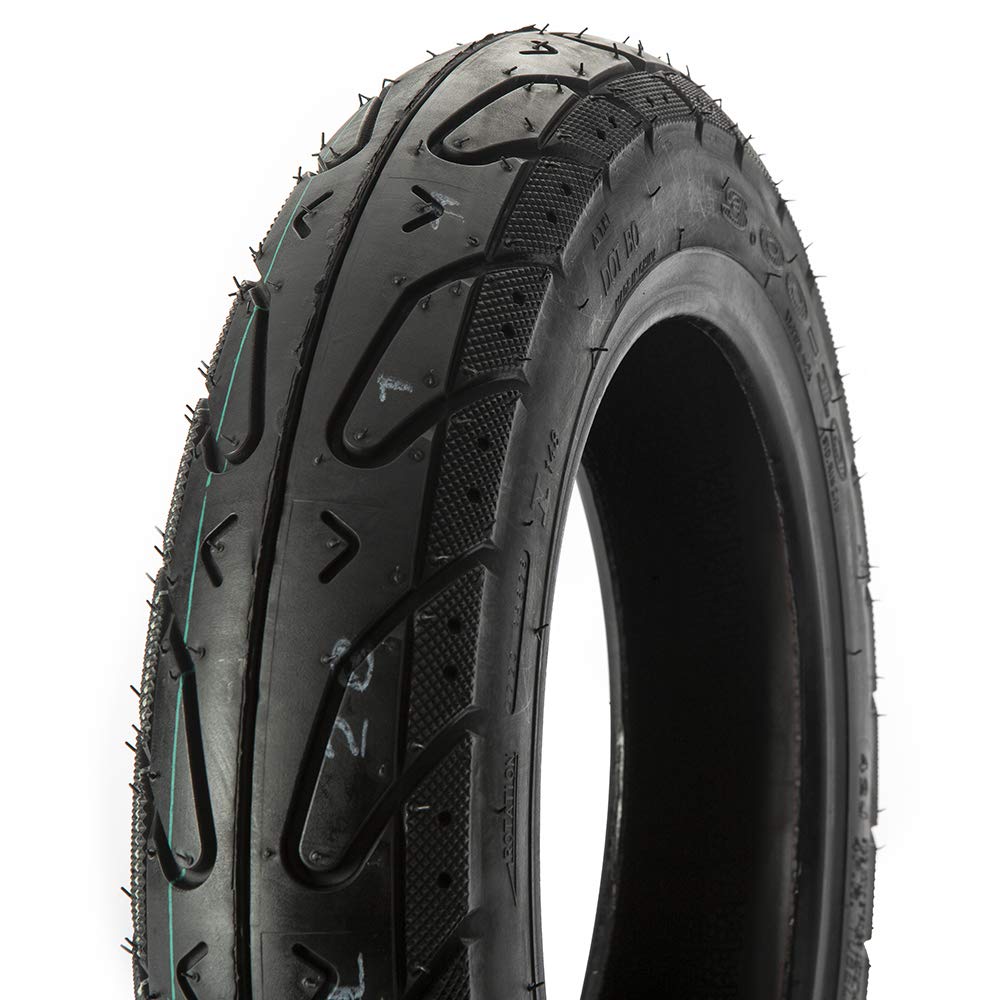 MMG Scooter Tires Set of 2, 3.50-10 Size, Black, Model 4333047260