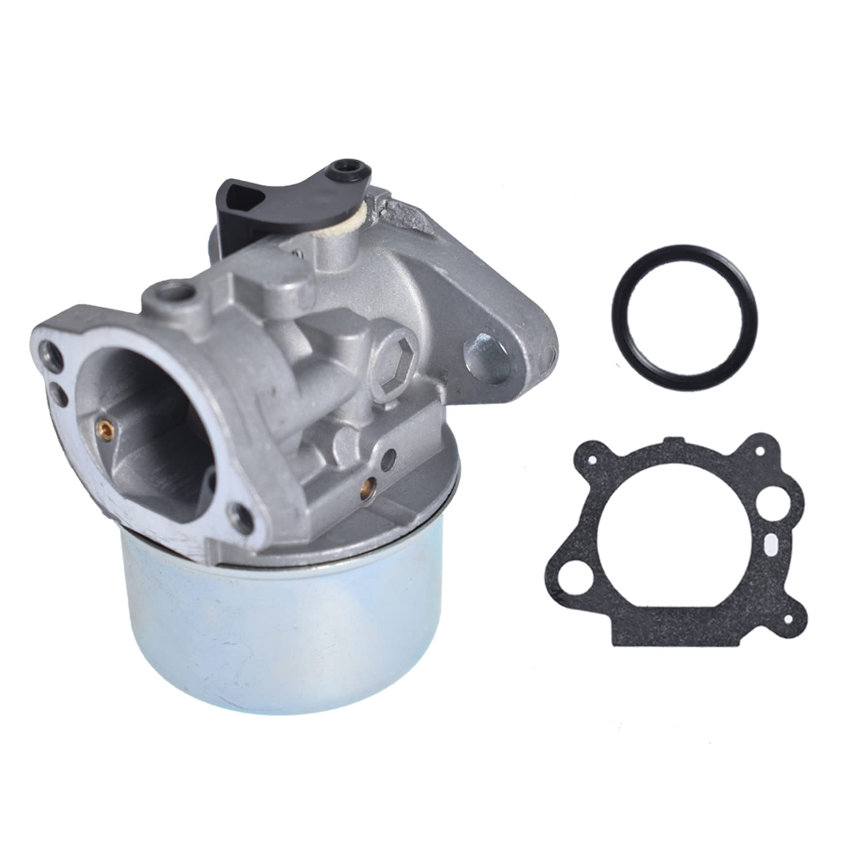 WFLNHB Carburetor Replacement for Briggs Stratton 498170 6150 4-7HP Engines with No Choke 799868 498170 497586 498254