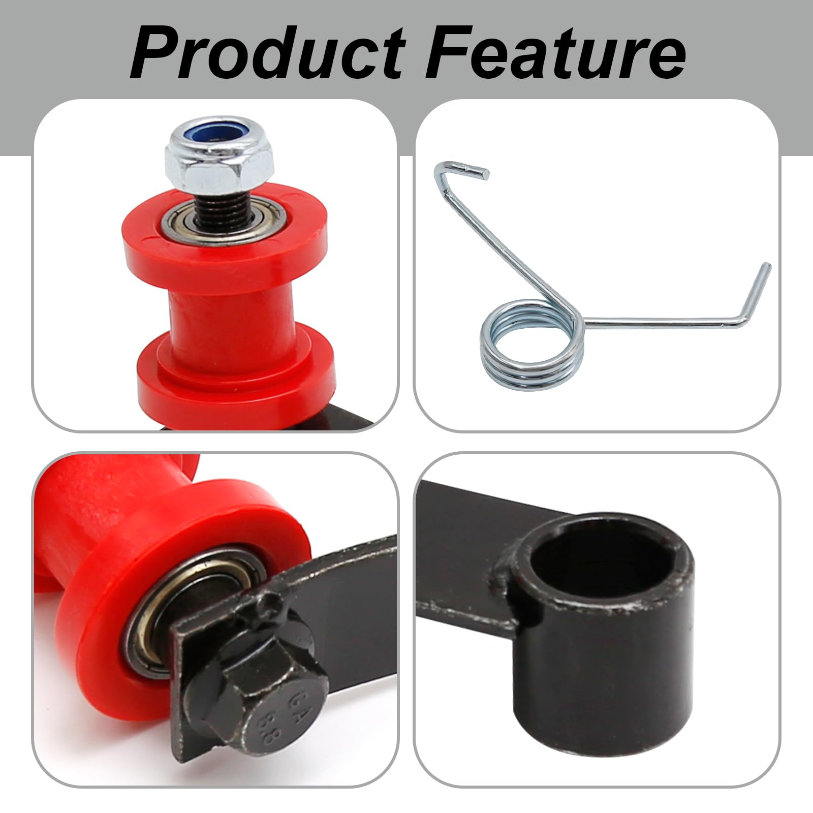 SYOWADA Chain Tensioner Replacement For Coolster Atv Go Kart 4 Wheeler 110Cc 125Cc 150Cc 200Cc 250Cc That Use 420 428 And 530 Ch