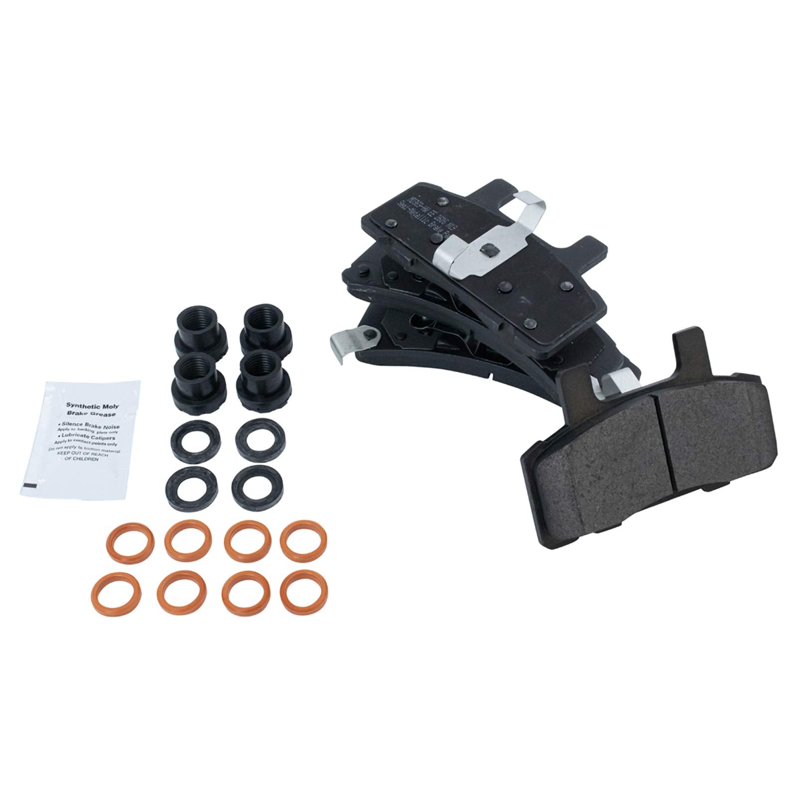 Trq Front Brake Pads & Rotors Kit Compatible With Cadillac Chevy Gmc 1500 Pickup Truck