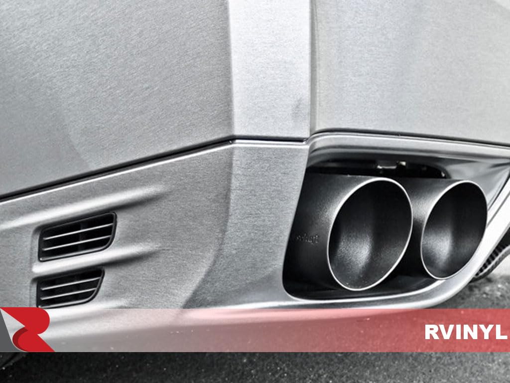 3M 2080 Series Br120 Brushed Aluminum - 5Ft X 1Ft - Dual Cast 3D Grained Finish Vinyl Car Wrapping Film - Vehicle Sheet Roll