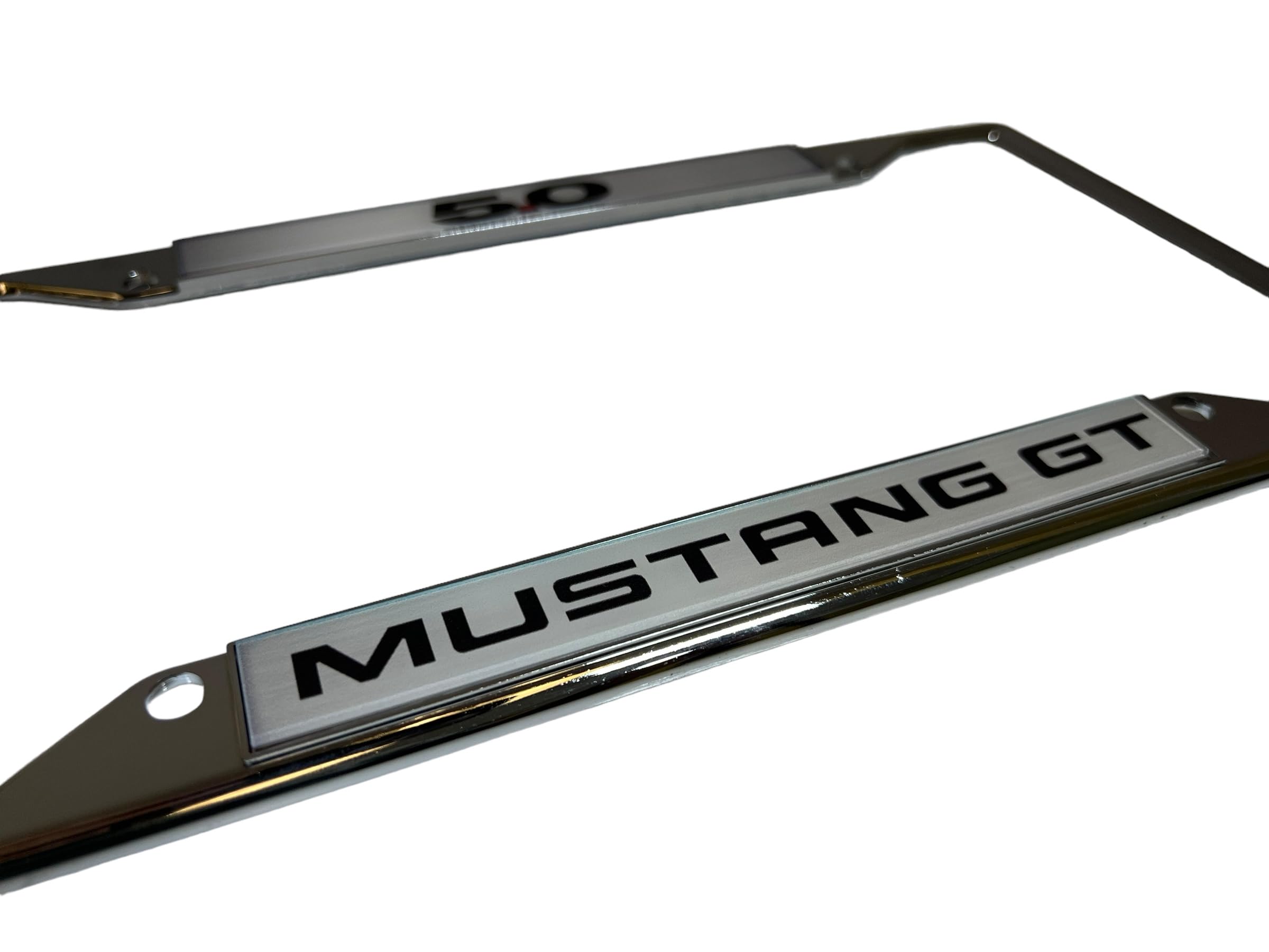 Eurosport Daytona- Compatible With -, Ford Mustang Gt 5.0 License Plate Frame