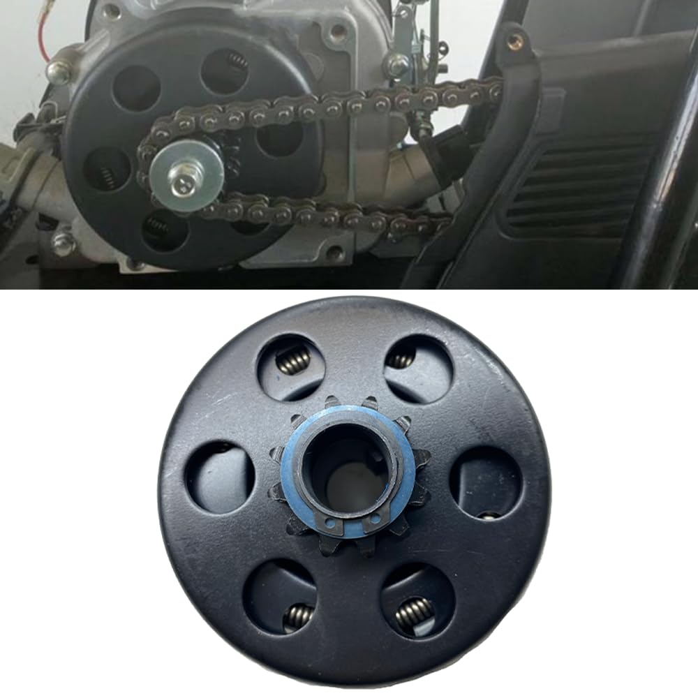 QYMOTO 12 Tooth #35 Chain Centrifugal Clutch 3/4 Bore for Mini bike Clutch,Predator 212cc clutch, Racing Go Kart, 6.5HP Engine G