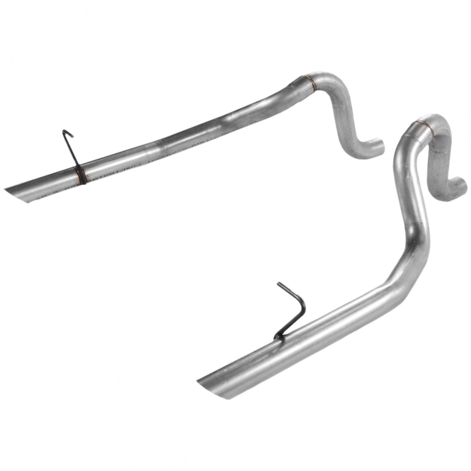 Flowmaster 15804 Prebent Exhaust Tailpipe Kit, 2.5'' Rear Exit, Pair; Aluminized