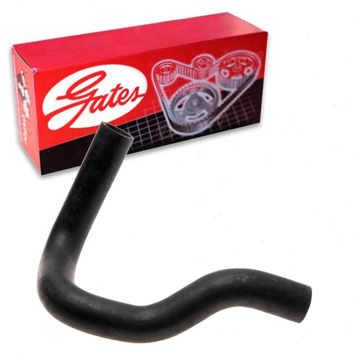 Gates Upper Radiator Coolant Hose compatible with Toyota Tacoma 2.4L 2.7L L4 1995-2004