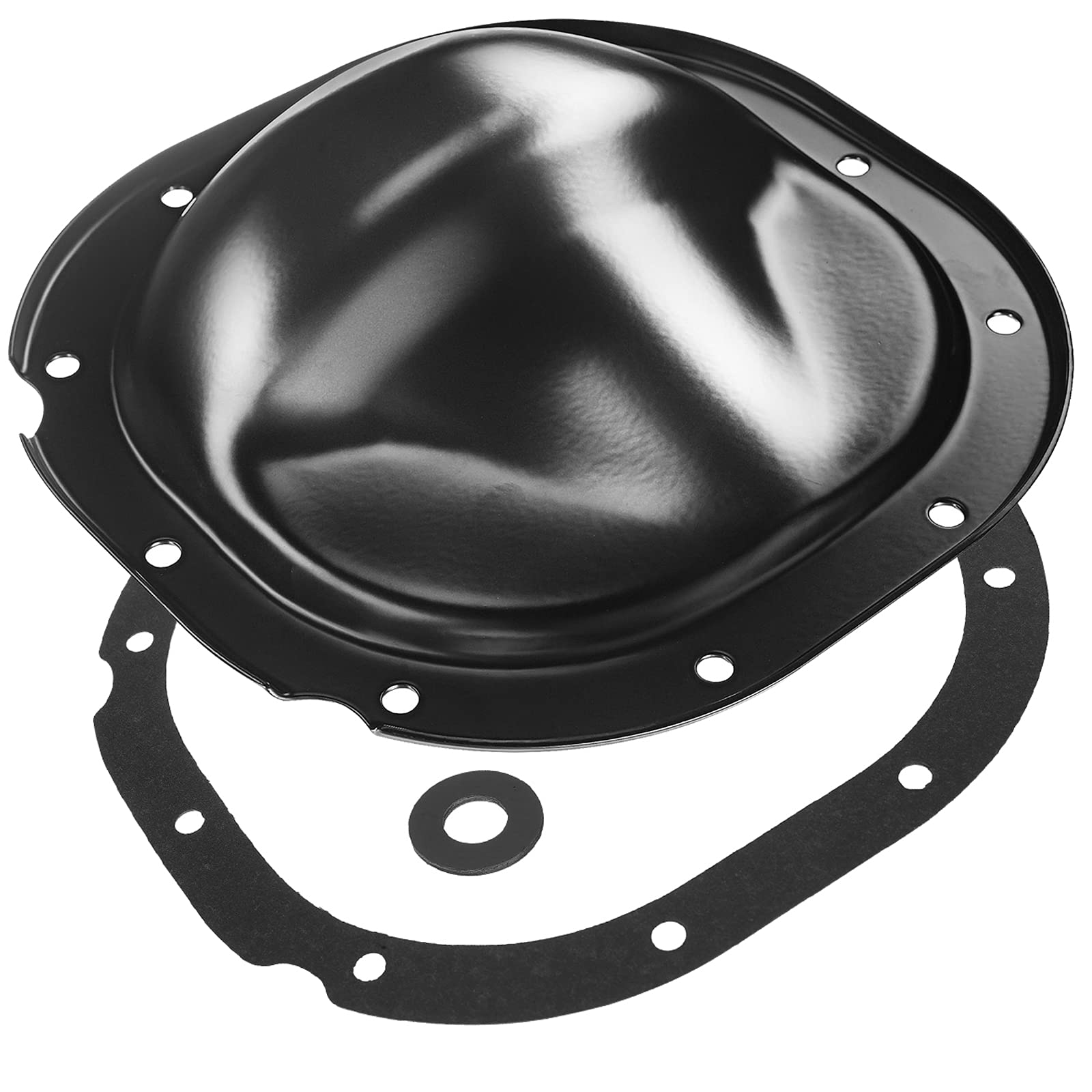 Rear Differential Cover And Gasket Set Replacement For Ford F-150 Explorer Ranger Expedition E-Series Mercury Mazda Lincoln, Wit