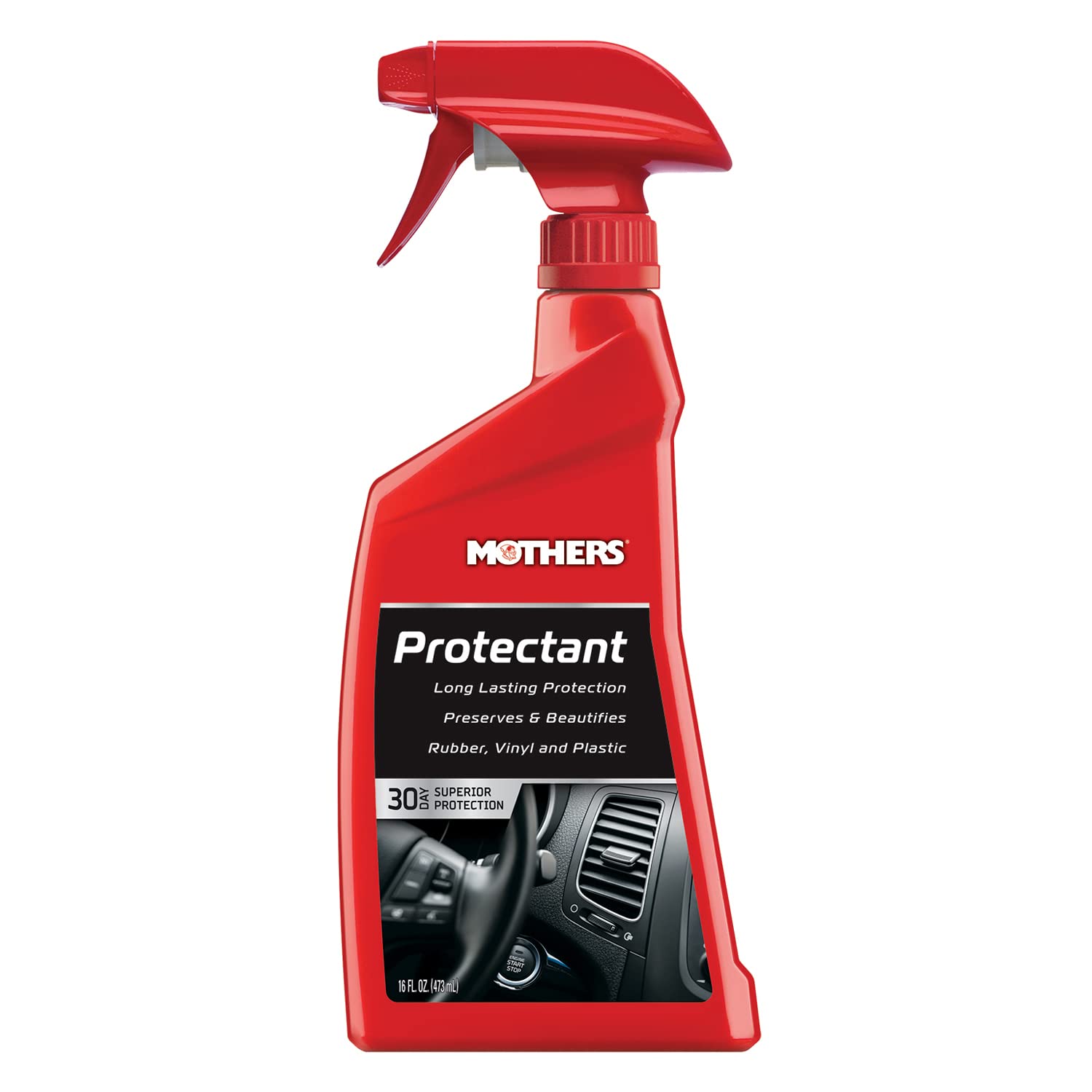 Mothers 05316 Protectant, Preserves and Protects Auto Interiors, Rubber, Vinyl, and Plastic from UV Rays and Harsh Elements (16 