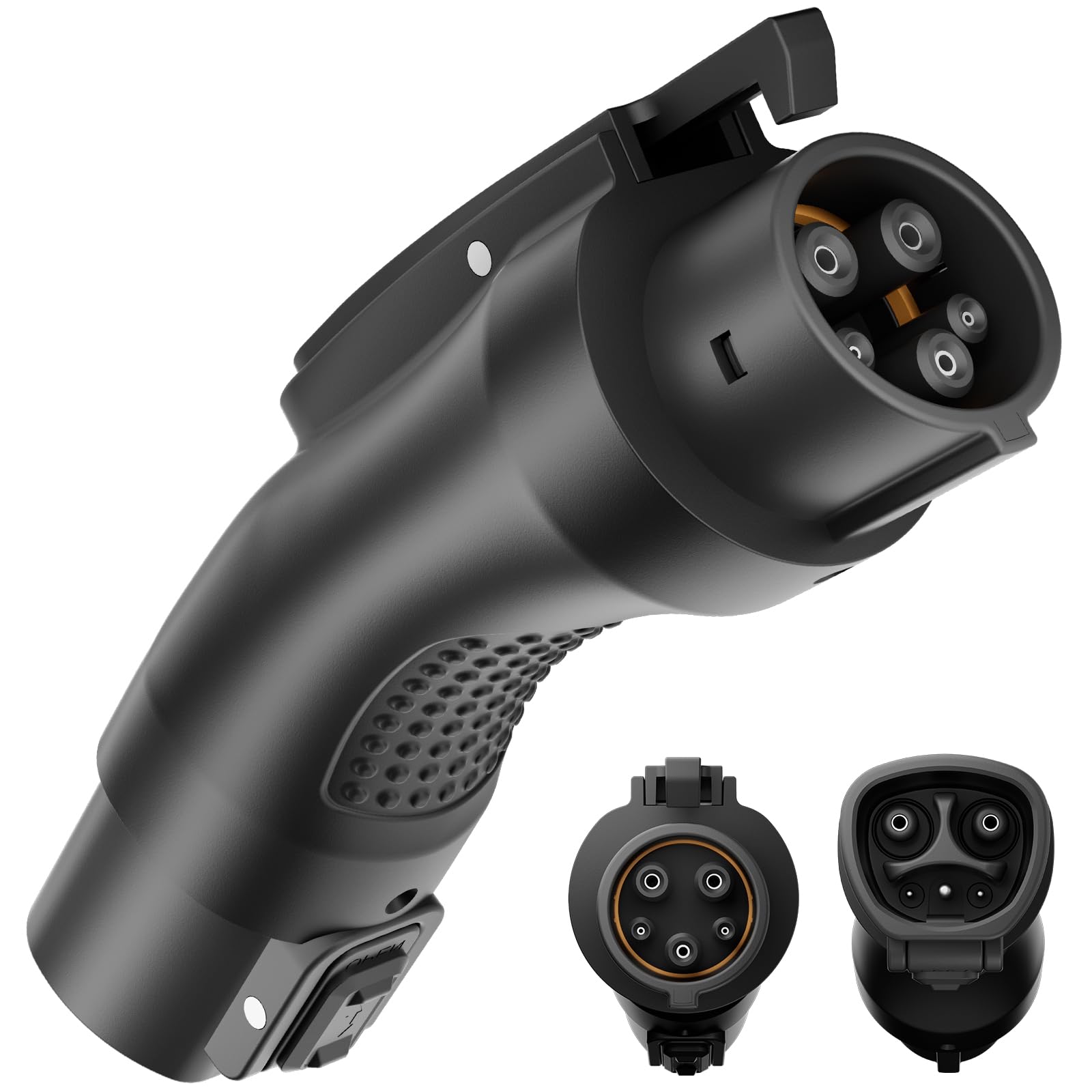 Tesla to J1772 Adapter,48A 250V NACS to J1772 Converter, Compatible with Tesla High Powered Connectors, Destination Chargers & M