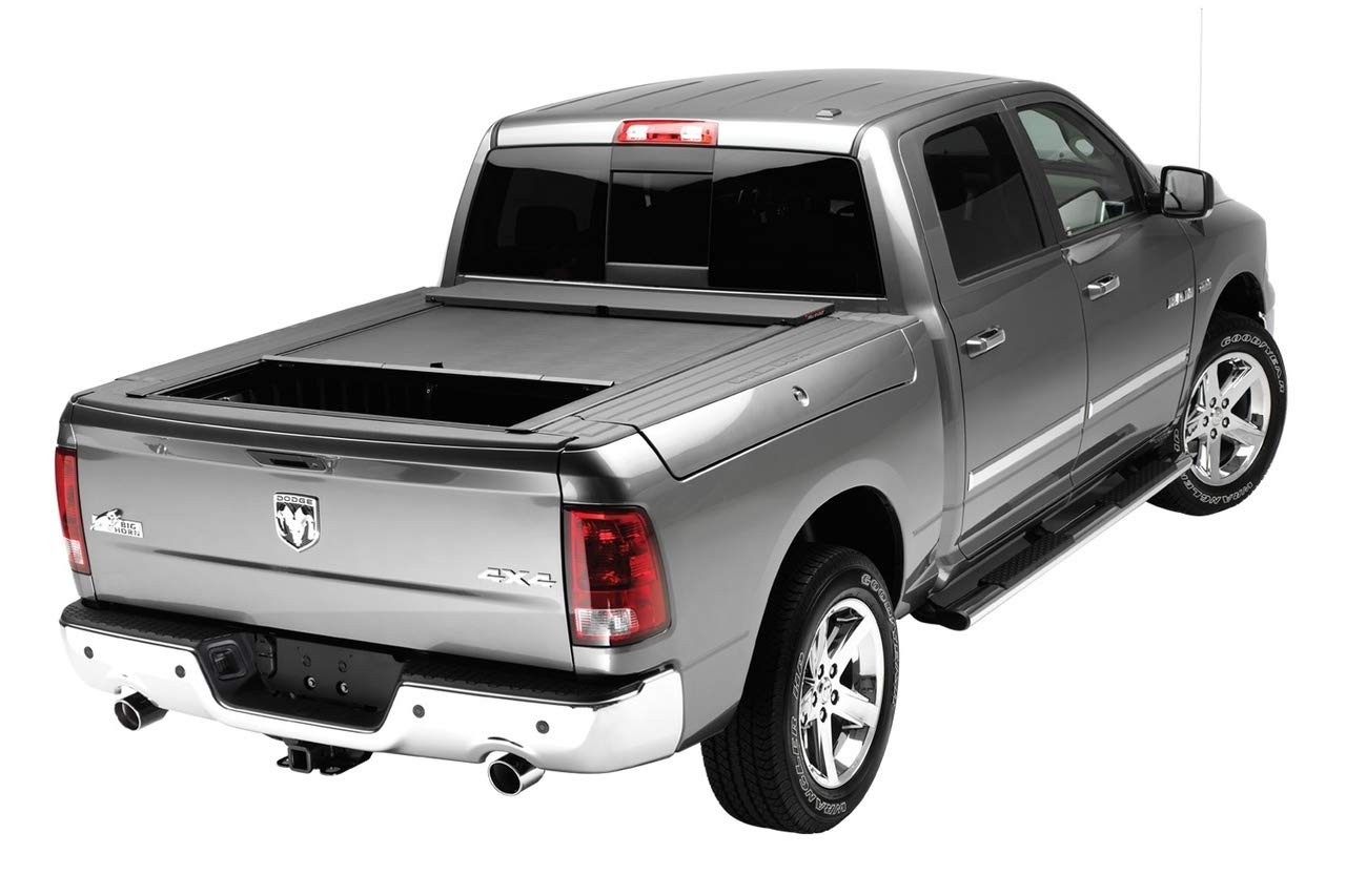 ROLL N LOCK LG456M M-Series Truck Bed Cover Manual Retractable with Bed Rail Storage M-Series Truck Bed Cover
