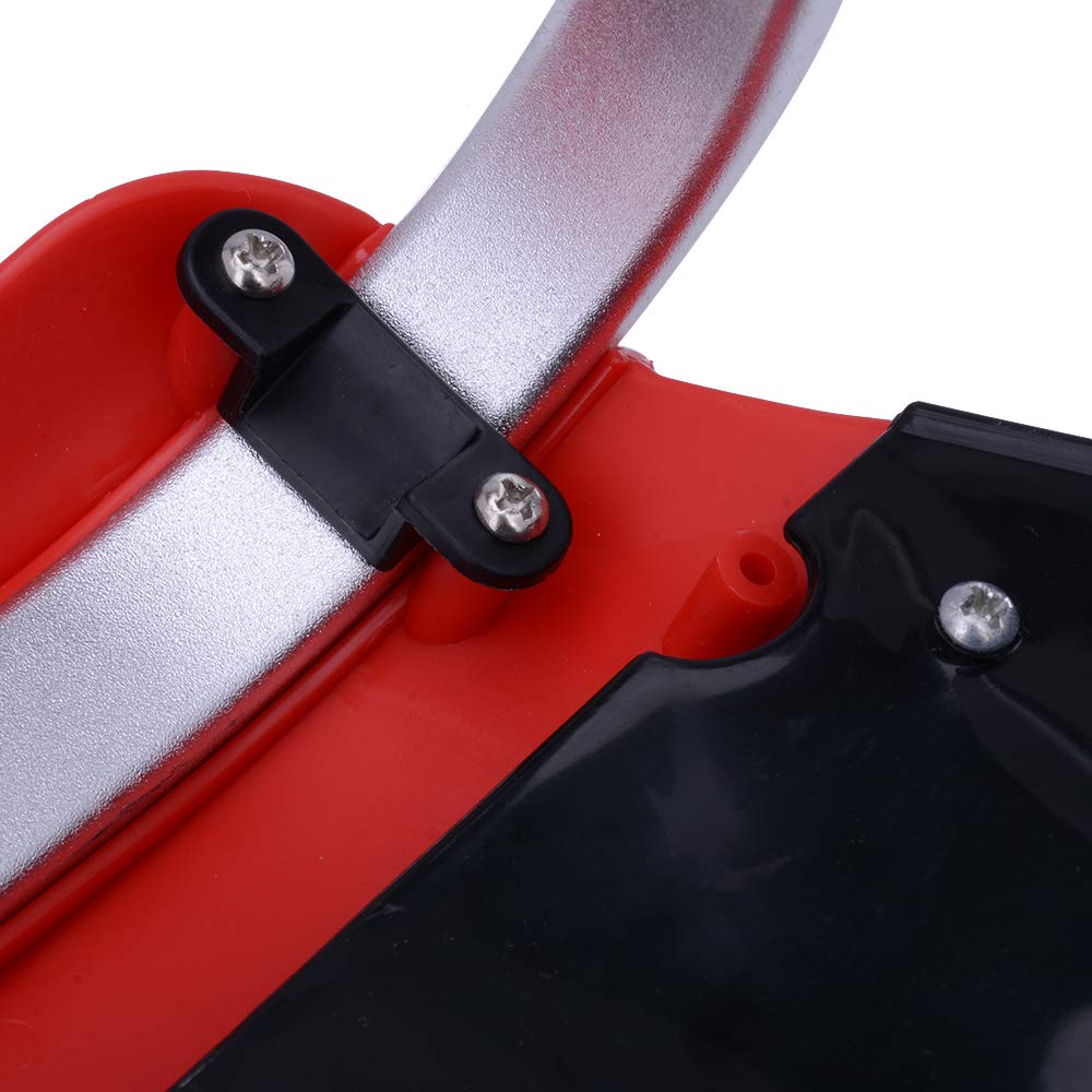 JFG RACING Handguards for Dirt Bikes - Universal 7/8in & 1 1/8in Handlebar - Red - Model Y151400542