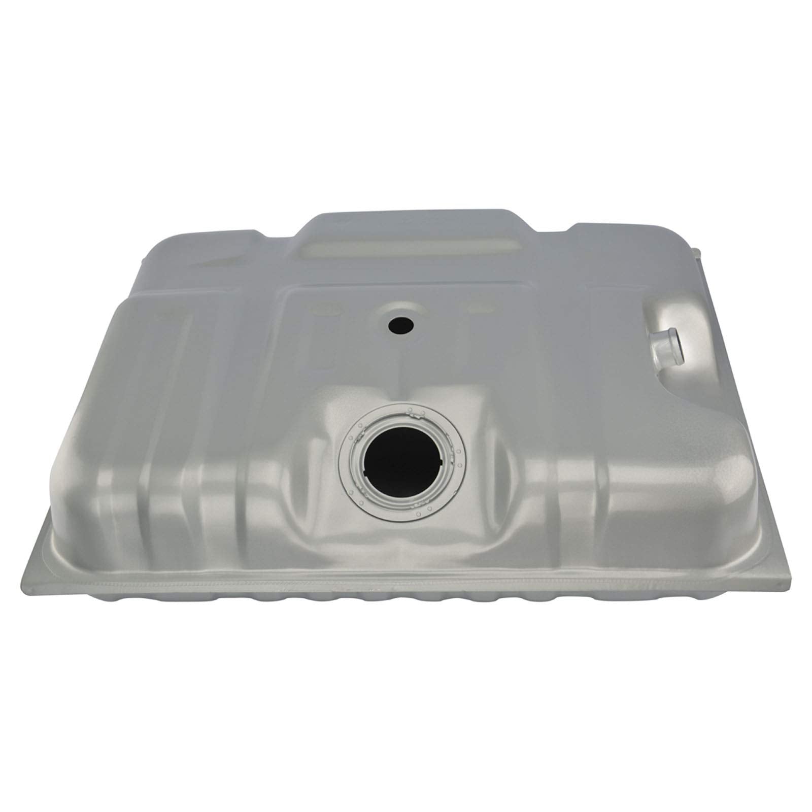 TRQ Rear Gas Fuel Tank 19 Gallon for 1987-1989 Ford F-150 F-250 F-350, Alloy Steel, Model FTA07566