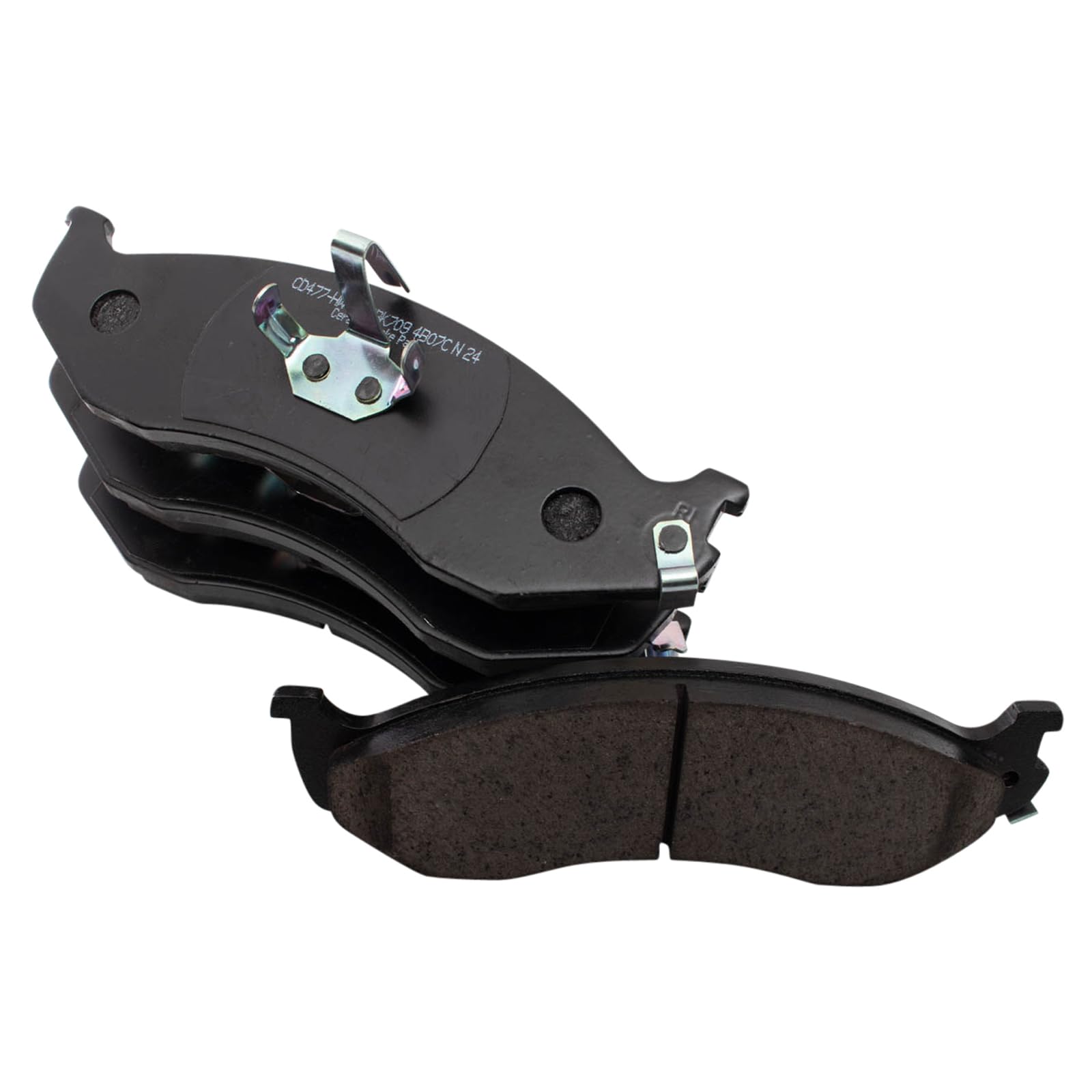 TRQ Front Brake Pads Ceramic Compatible with 1990-2001 Jeep Cherokee 1990-1992 Comanche 1993-1998 Grand Cherokee 1990 Wagoneer 1