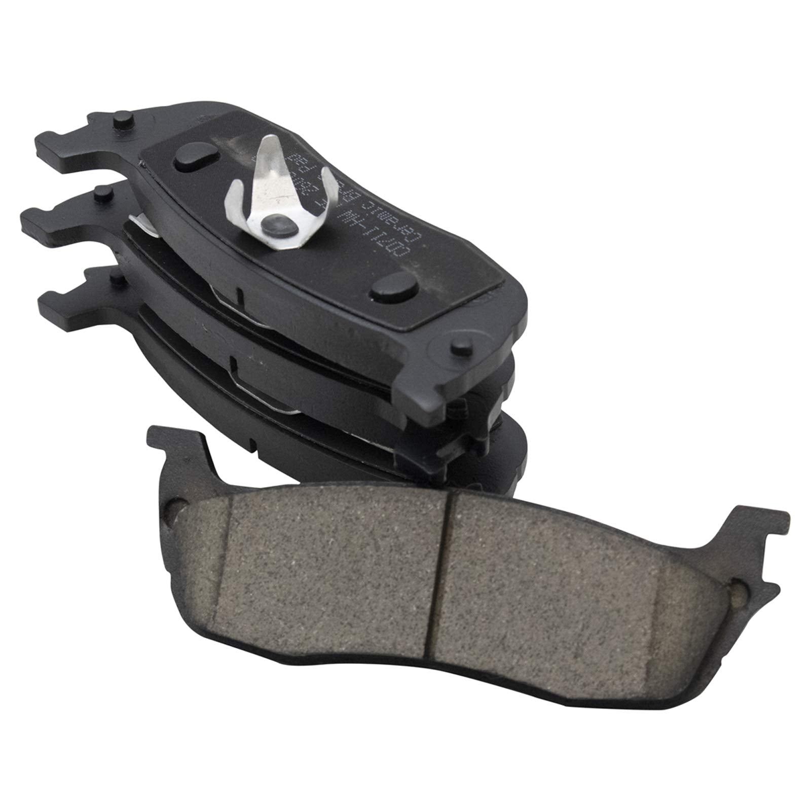 Trq Rear Brake Pad & Rotor Kit Brake Pads Brake Rotor Ceramic Compatible With 1997-2002 Ford Expedition 1997-2003 F-150 2004 F-1