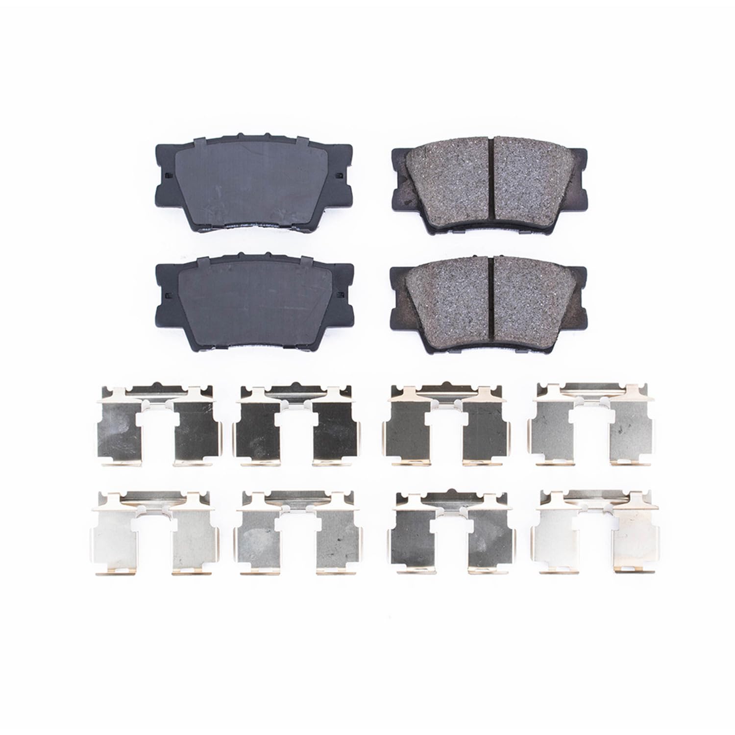 Power Stop 17-1212 Rear Z17 Ceramic Brake Pads For 2013-2018 Lexus ES300h | 2007-2018 ES350 | 2008-2018 Toyota Avalon | 2007-202