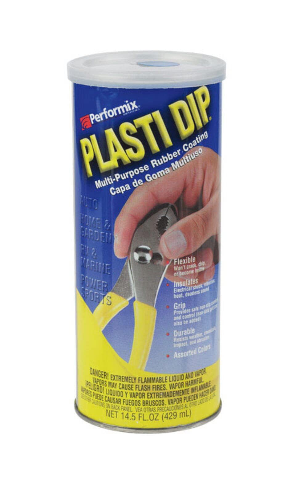 Plasti Dip Multi-Purpose Removable Rubber Coating, 14.5oz Can, Blue, Model 11604-6
