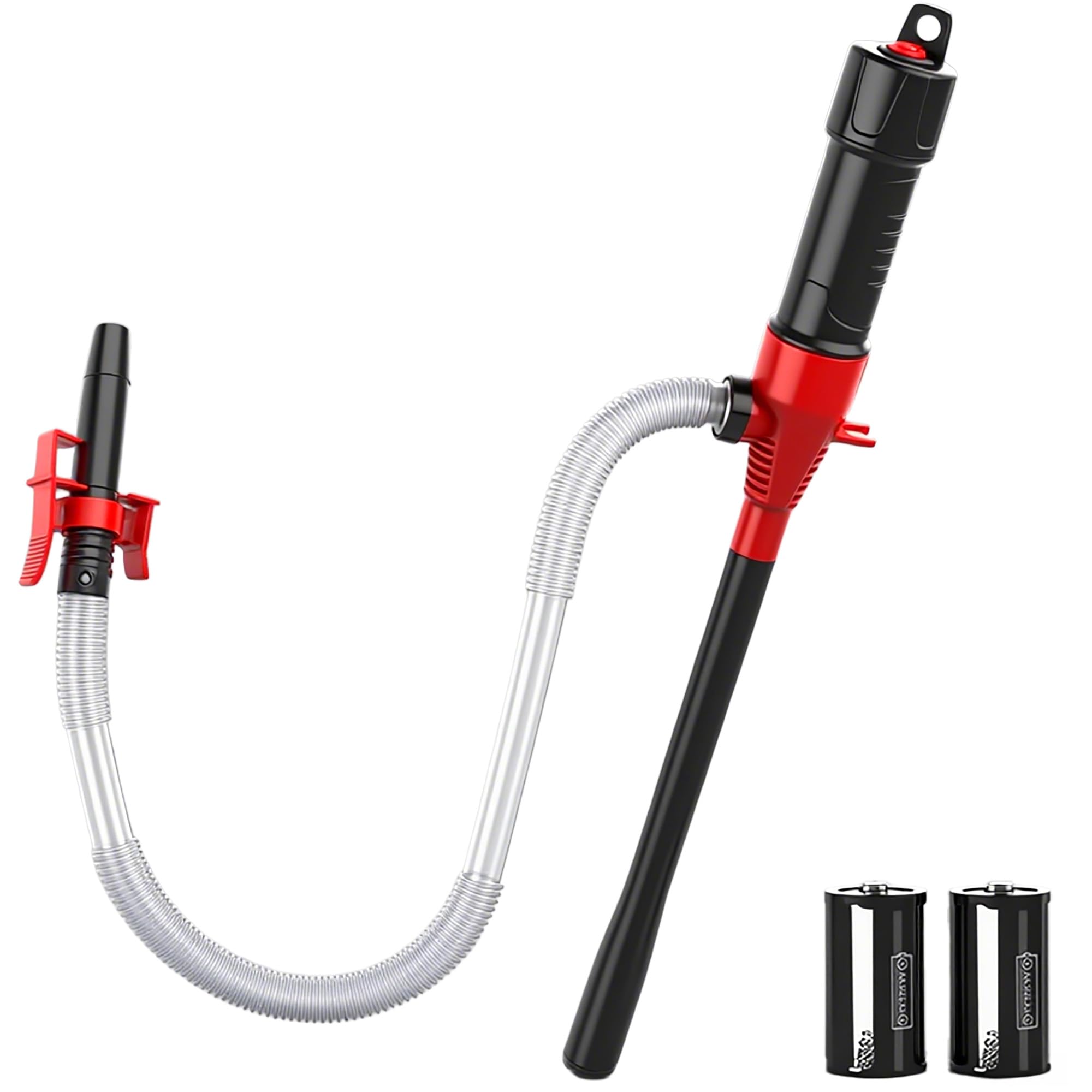 Sedy Electric Hand Pump, Portable Transfer Pump Battery Powered Siphon Liquid Extractor 2.2Gpm, For Gasoline Diesel Fuel