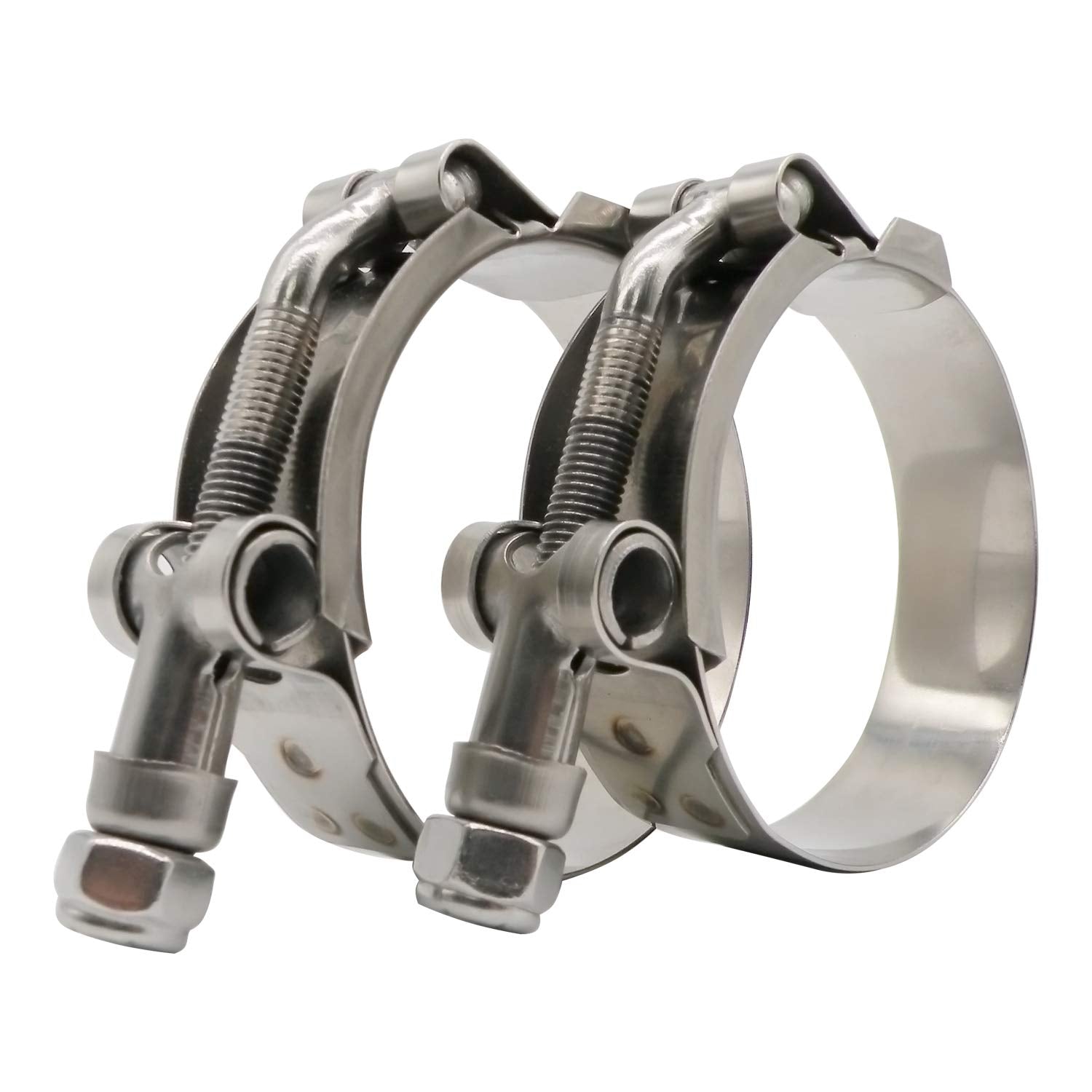 Roadformer 3'' T-Bolt Hose Clamp - Working Range 83Mm - 91Mm For 3'' Hose Id, Stainless Steel Bolt, Stainless Steel Band Floatin