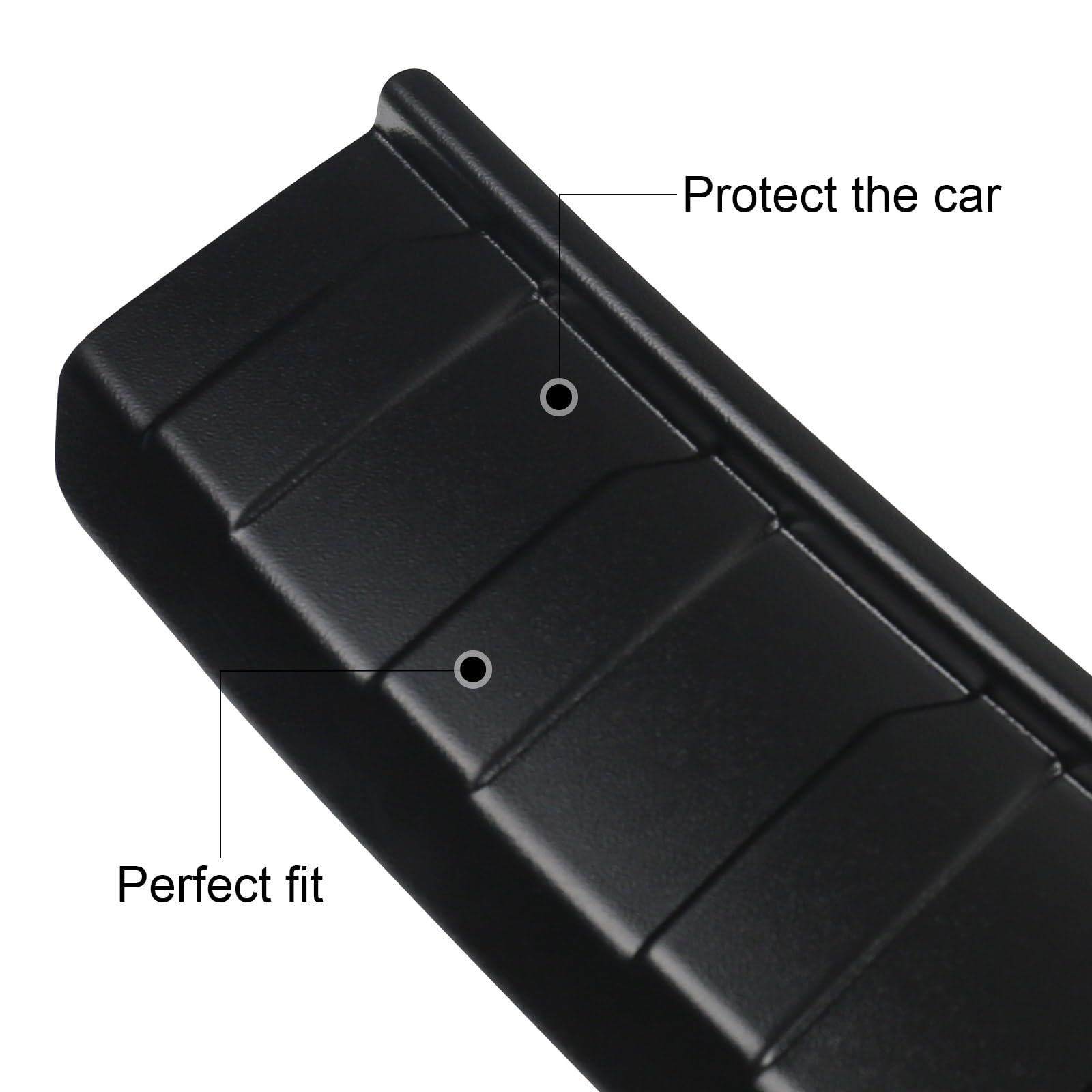 BILOPER Rear Bumper Guards for Volkswagen VW Atlas 2018-2025 Accessories ABS Material Bumper Protector Bumper Guard