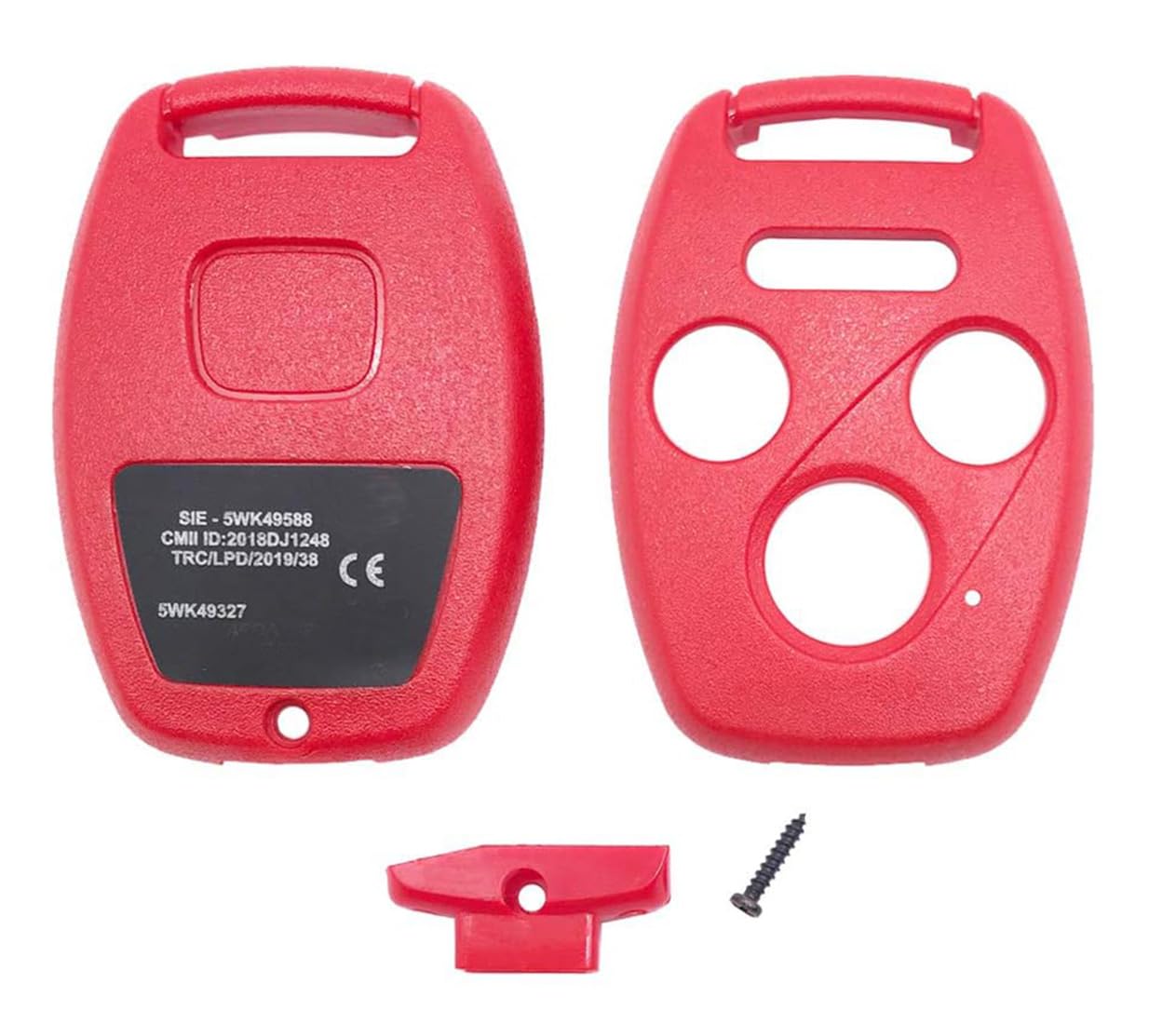 Keyless Entry Replacement Key Fob Cover Case Fit For Honda 2003-2014 Accord 2006-2013 Civic Ex 2009-2015 Pilot 2005-2009 Cr-V Odyssey Key Fob Shell