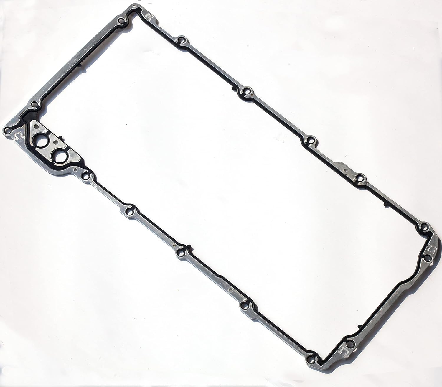 HIHIAV Oil Pan Gasket & B32790 Oil Pump Pickup Tube Gasket for Chevy Silverado 5.3, Suburban, Sierra, Tahoe, 4.8L-6.2