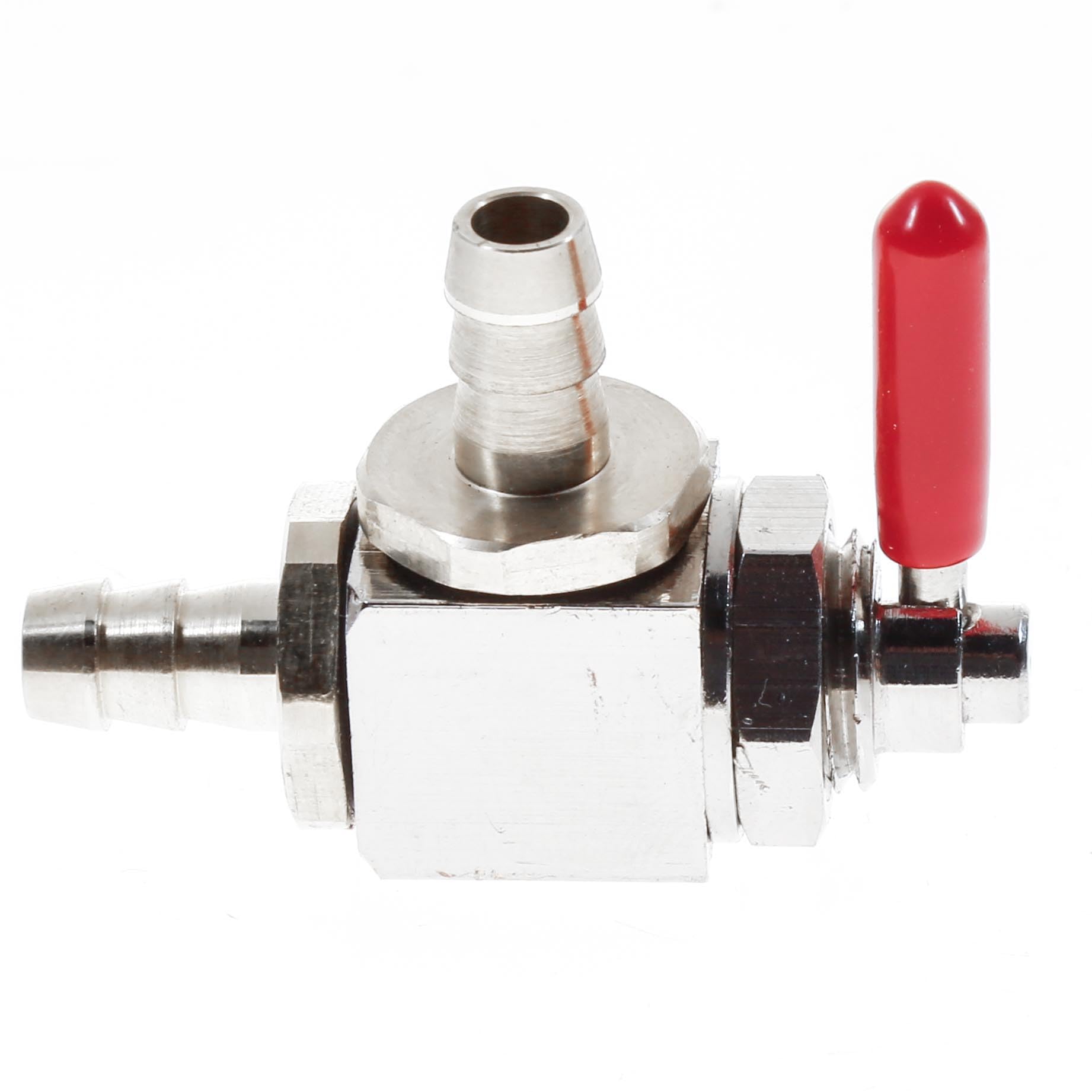 Raider 07-7118 Universal 90-Degree Turn Fuel Shut Off Valve, Steel, Fits 1/4" Line, 5.6 inches
