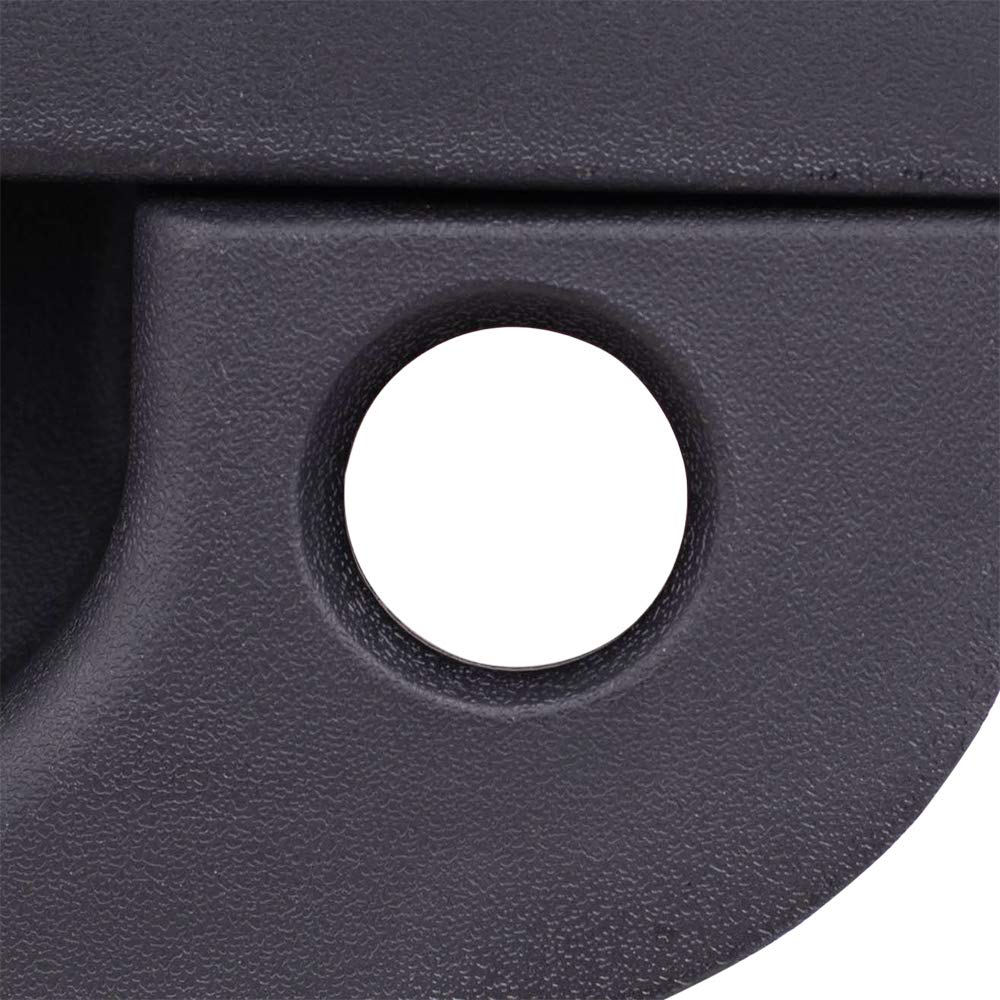 Autoandart Brock Replacement Driver And Passenger Front Outside Outer Textured Door Handles Compatible With Pickup Truck 5527502