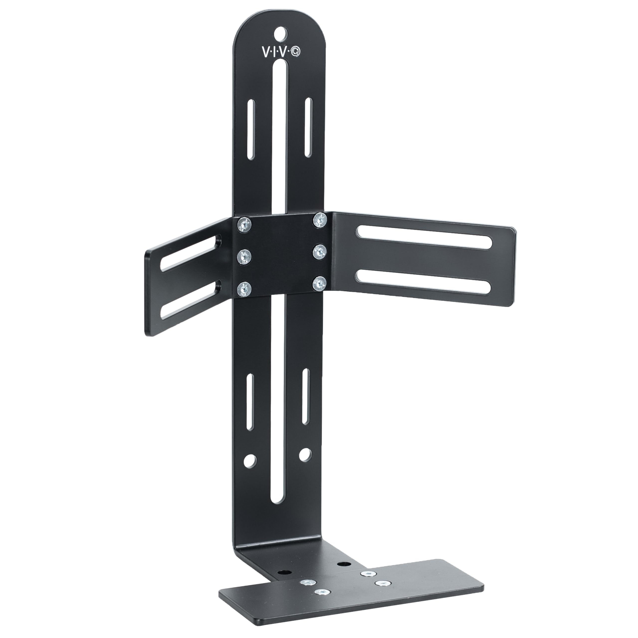 VIVO Steel Water Cooler Truck Mount, 5 Gallon Cooler and Bucket Holder, Compatible with Trailers, Trucks, UTVs, and More, Black,