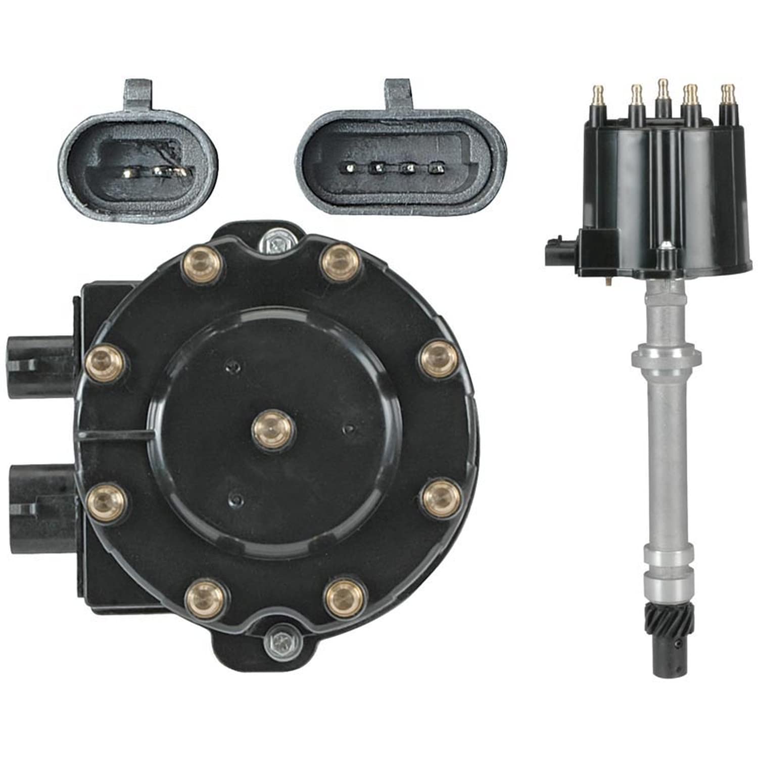 Oeg Parts New Distributor Compatible With Delco On V8 Chevy Gmc Truck 1500 2500 3500 5.0 305 5.7 350 427 Tbi Efi Lg4 Lb9 F-Body