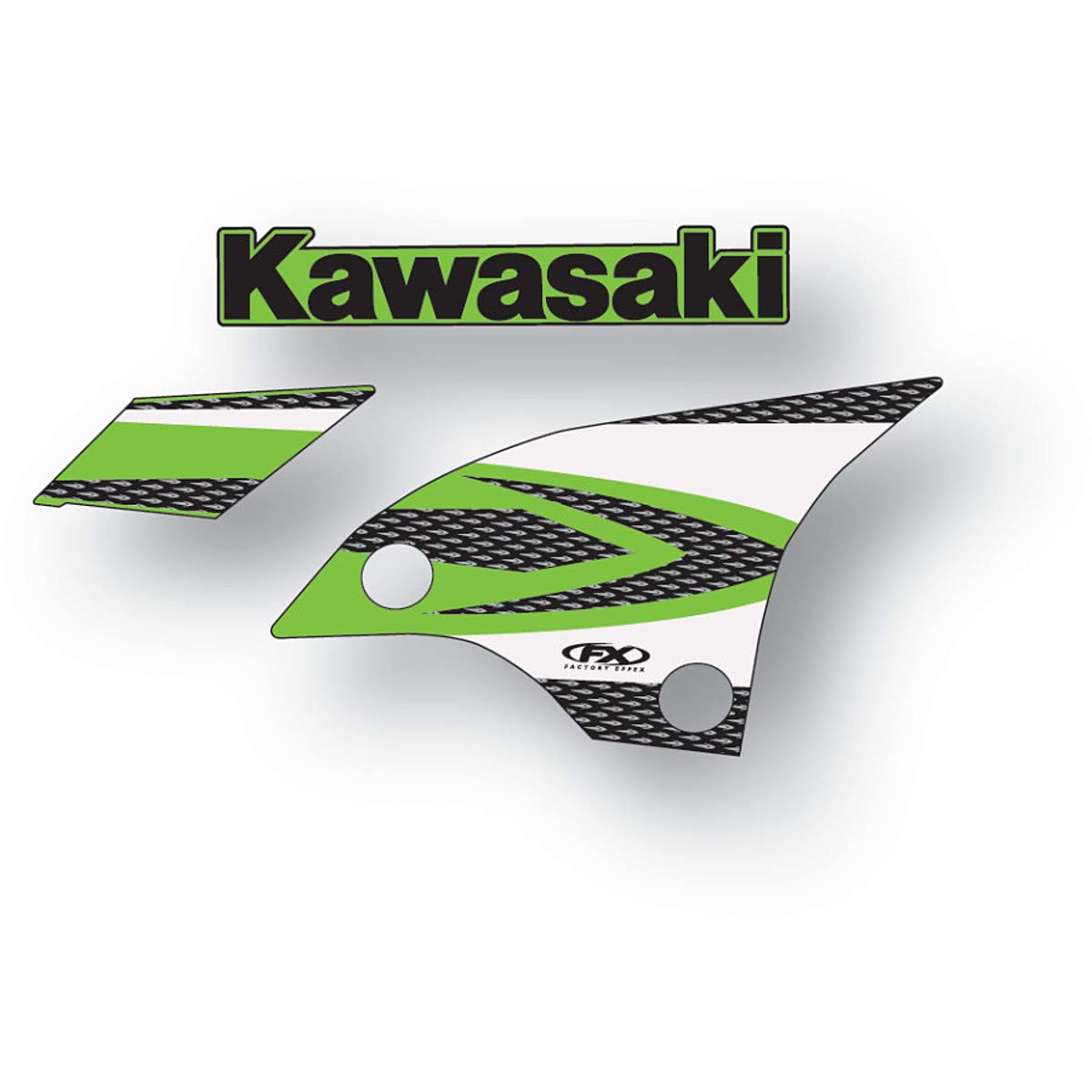Factory Effex (11-05128 Oem Tank/Shroud Graphic