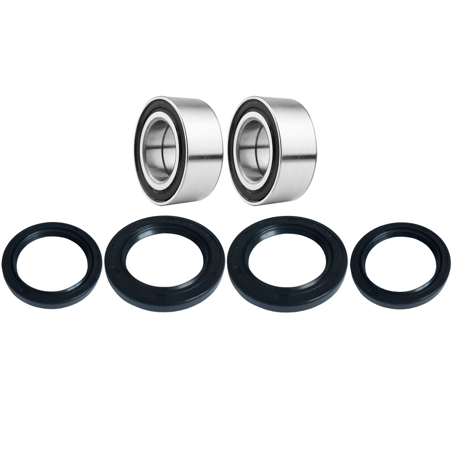 Front Wheel Bearings for 1990-2000 Honda TRX300 FW 300 FourTrax 4x4,2000-2006 Honda TRX350 FM 350 4x4 Rancher,2004-2007 Honda TR