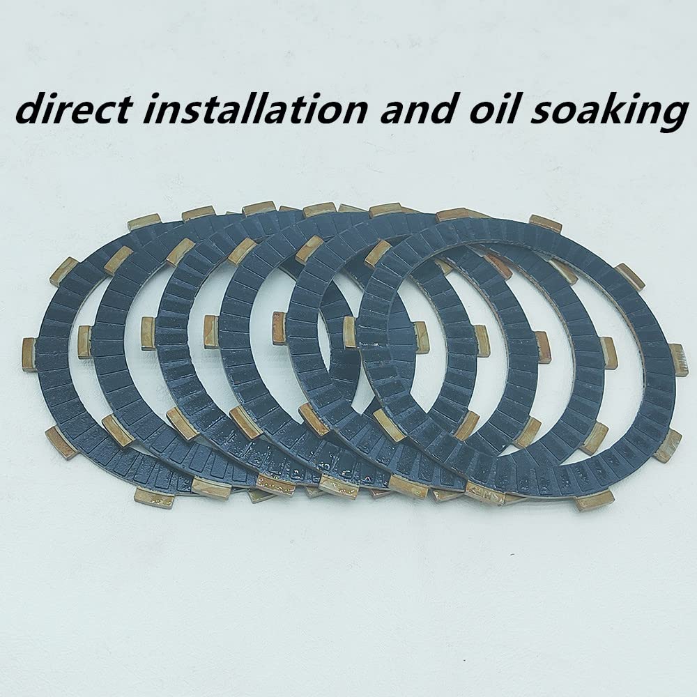 BIGLKNM Clutch Kit Friction Plates & Heavy Duty Springs Gasket Compatible for Honda Sportrax 300 TRX300EX 1993-2008 TRX300X 2x4