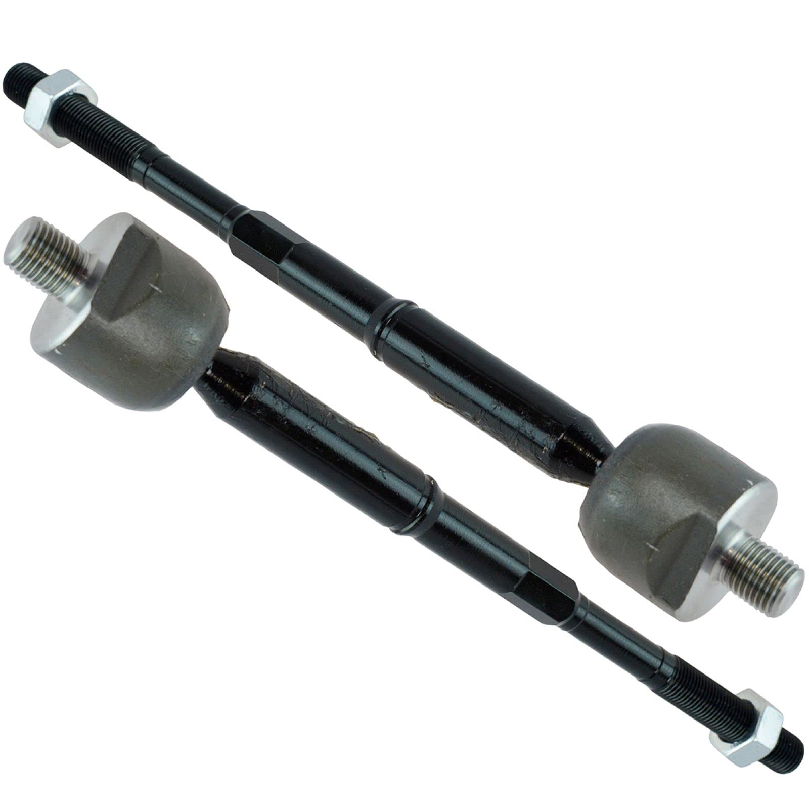 TRQ Front Inner Tie Rod Set Compatible with 2007-2012 Nissan Sentra