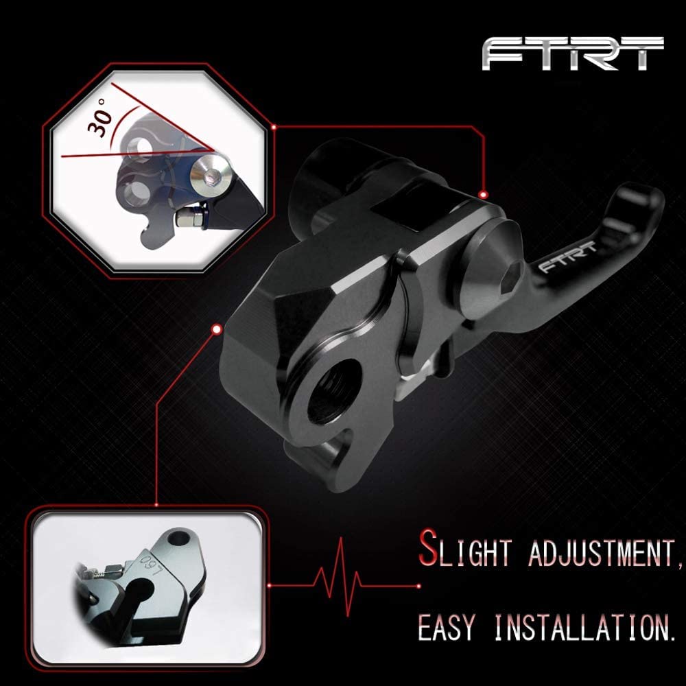 Ftrt Pivot Dirt Bike Brake Clutch Levers Compatible With Klx140 2008-2021, Klx140L 2008-2020, Klx140G 2017-2020, Klx140R Klx140R
